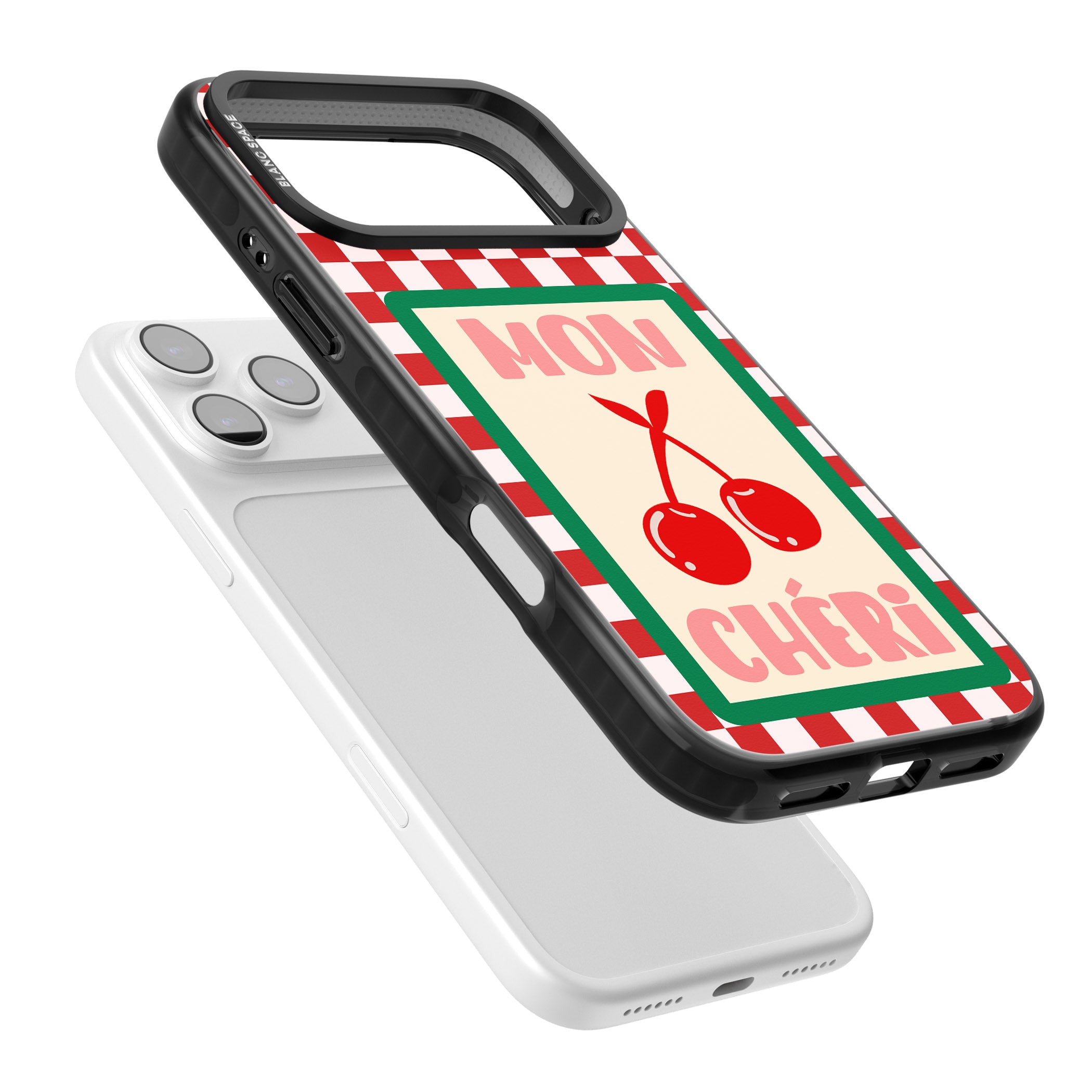 Mon Cheri iPhone 17 Pro Impact Black Phone Case Colours