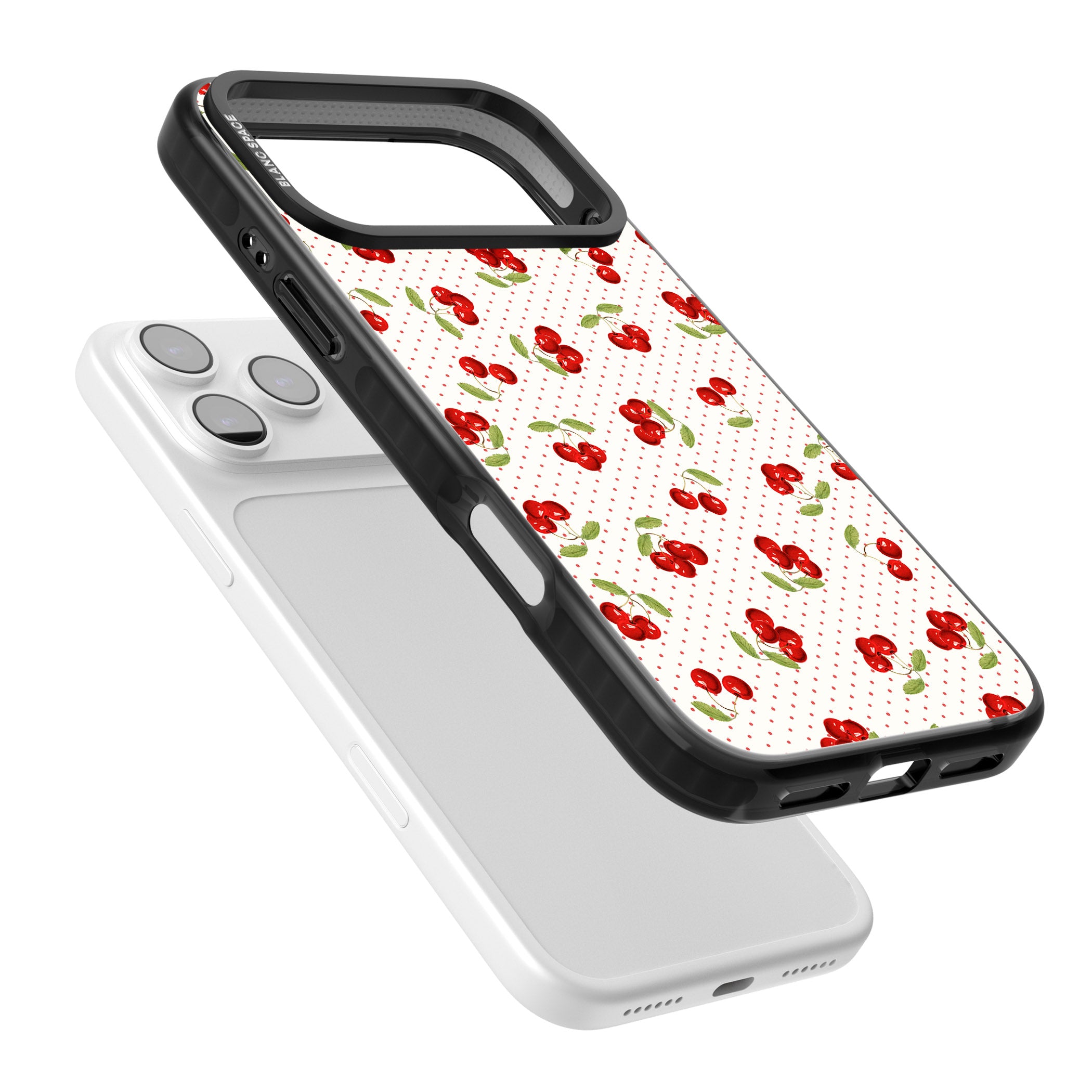 Cherry Picking iPhone 17 Pro Max Impact Black Phone Case Colours