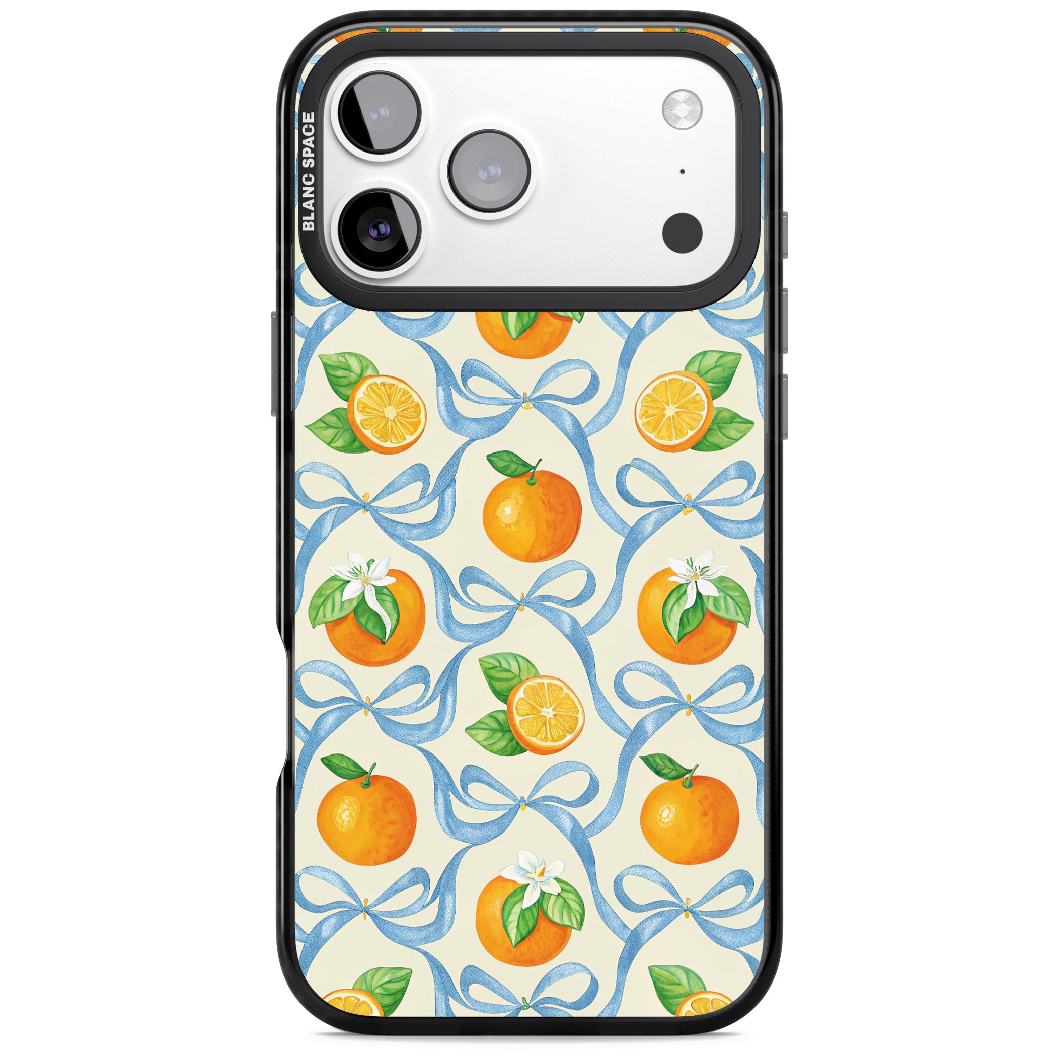 Bows & Clementines iPhone 17 Pro Impact Black Phone Case