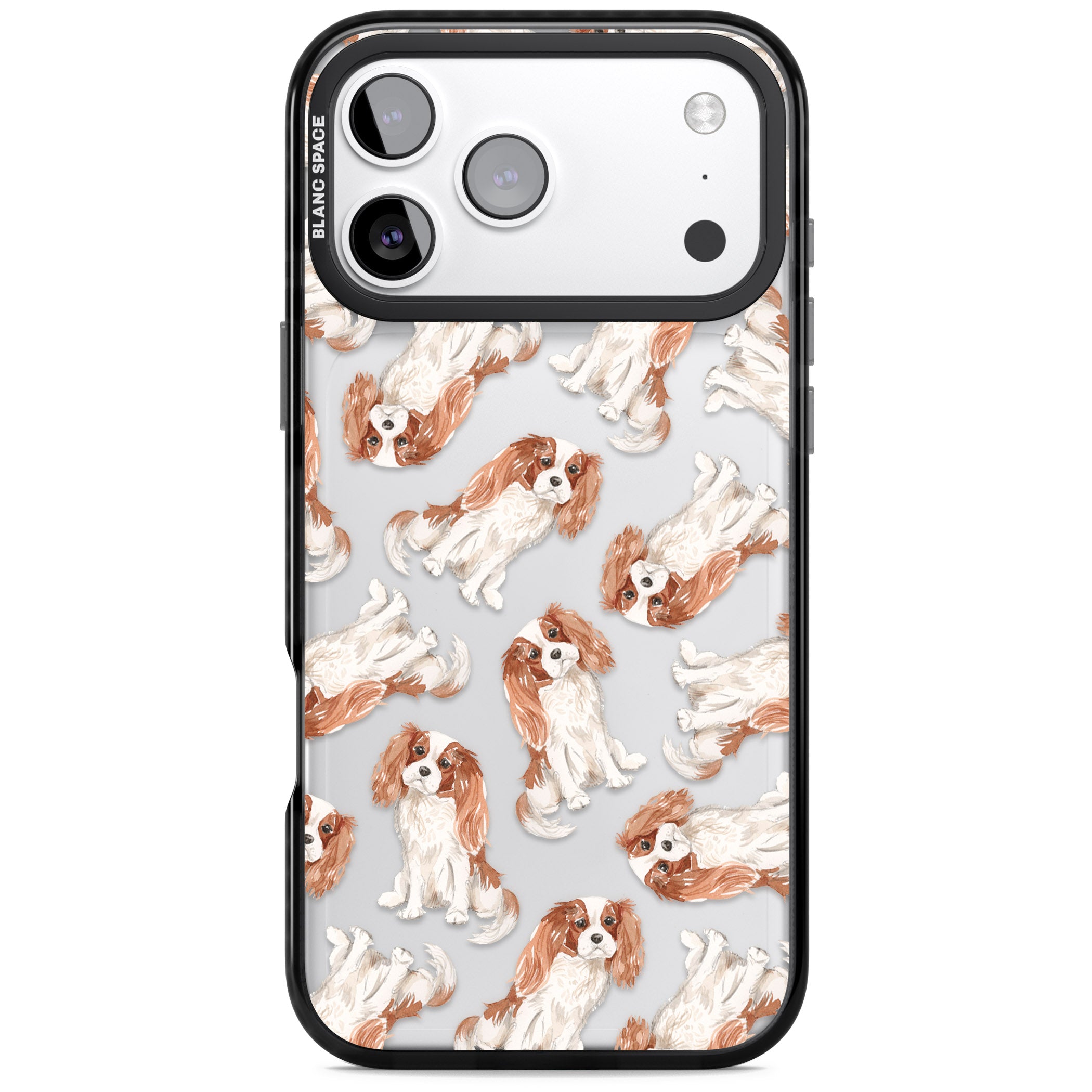 Cavalier King Charles Spaniel iPhone 17 Pro Impact Black Phone Case