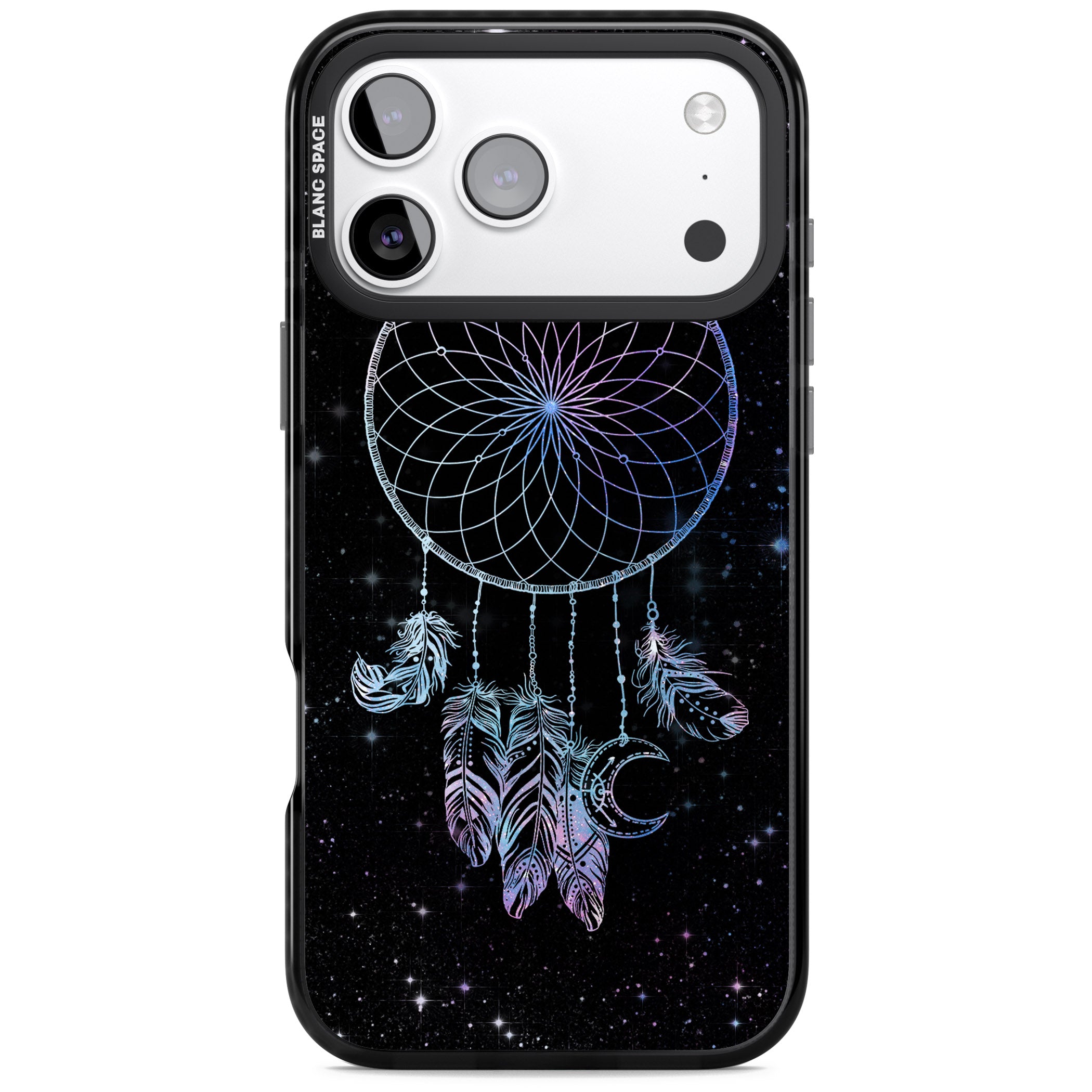 Dreamcatcher Galaxy iPhone 17 Pro Impact Black Phone Case