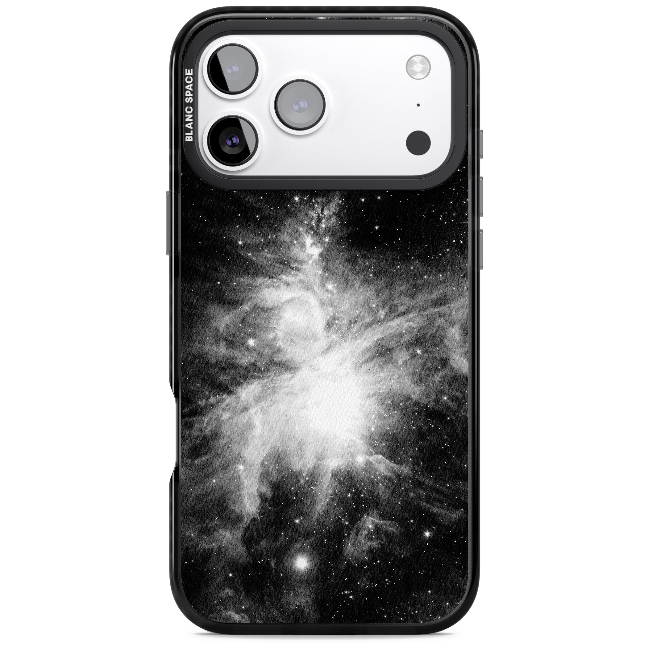 Galaxy Swirl iPhone 17 Pro Impact Black Phone Case