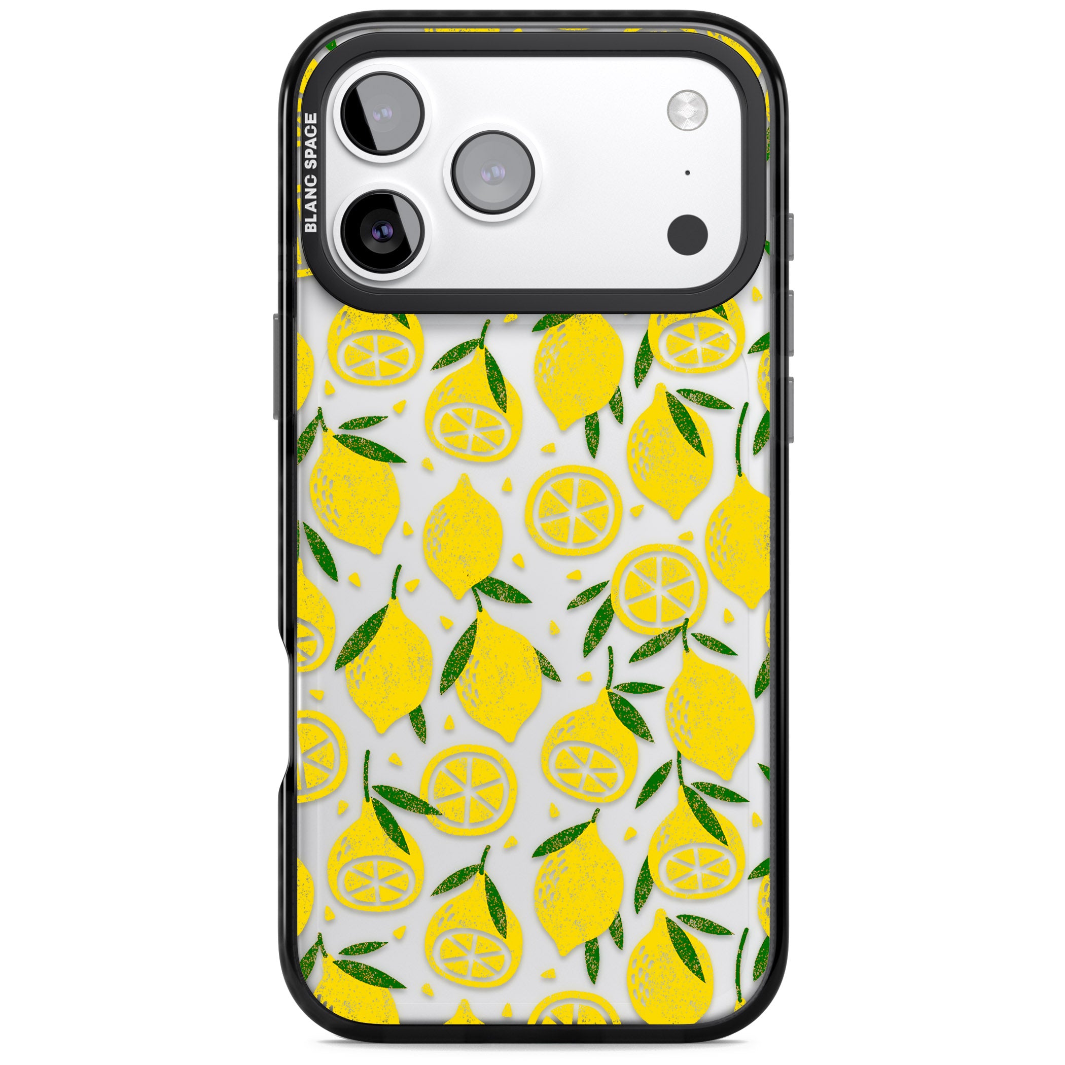 Lemon Delight iPhone 17 Pro Impact Black Phone Case