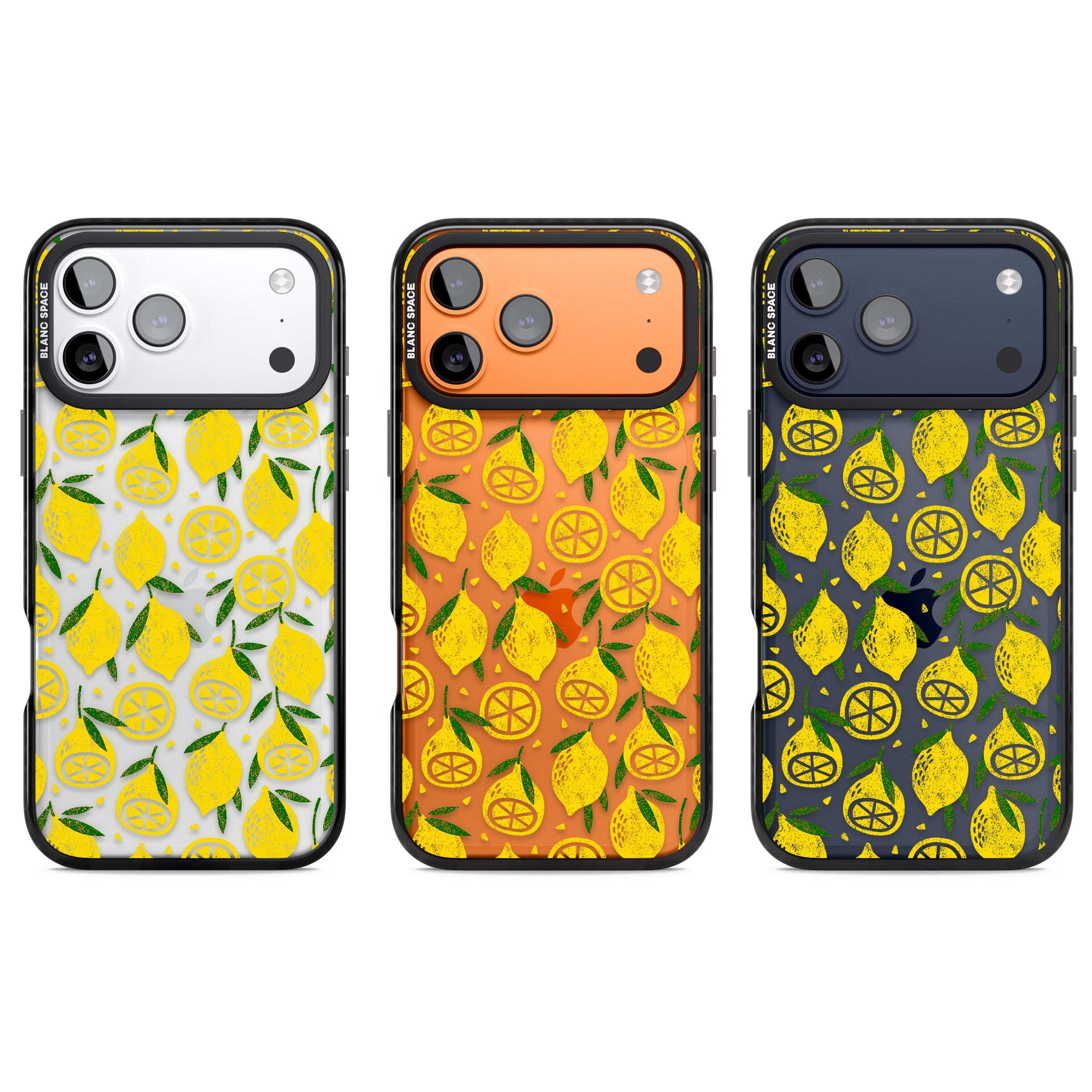 Lemon Delight iPhone 17 Pro Impact Black Phone Case APT Impact Protection