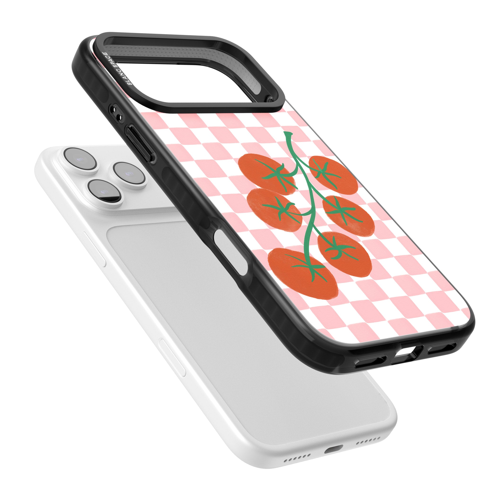Loose Tomatoes iPhone 17 Pro Impact Black Phone Case Colours