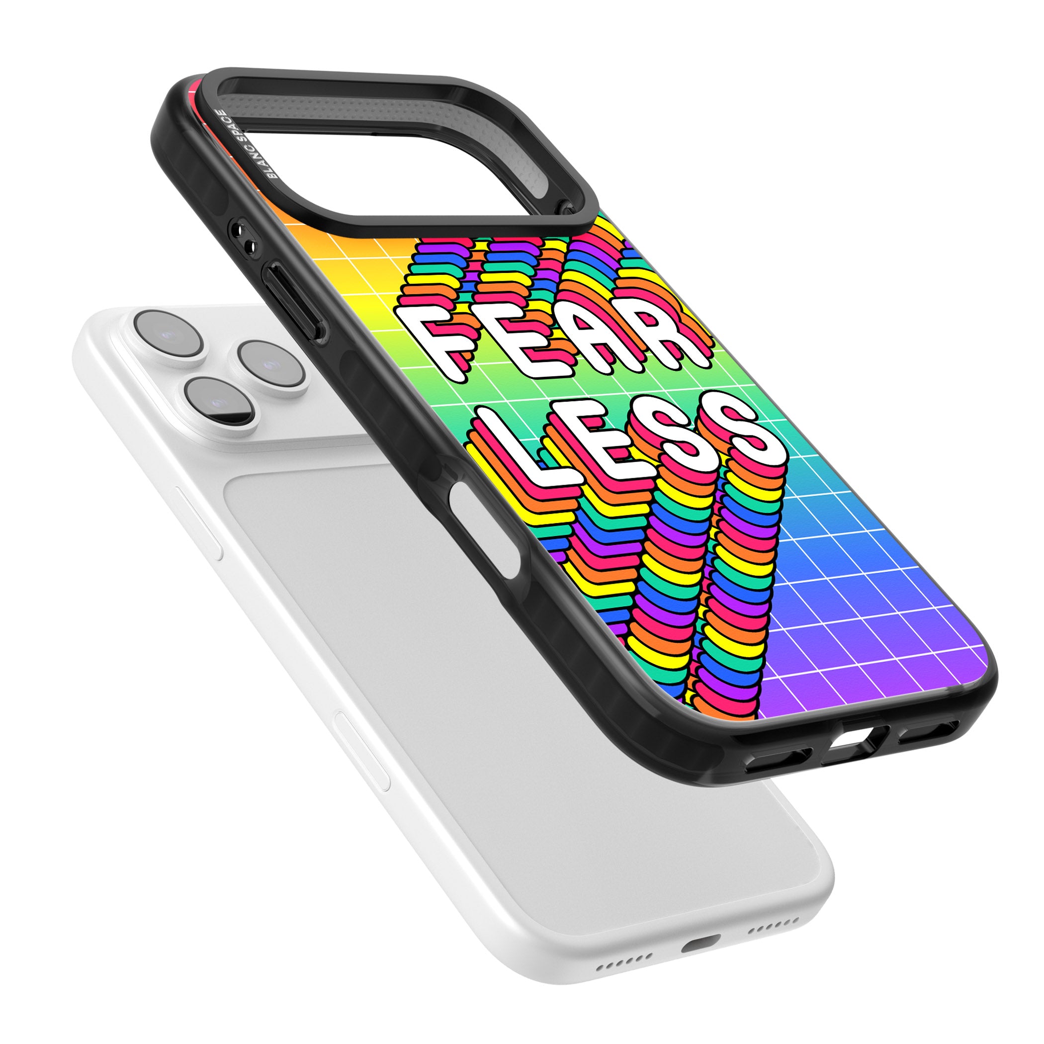 Fearless iPhone 17 Pro Impact Black Phone Case Colours