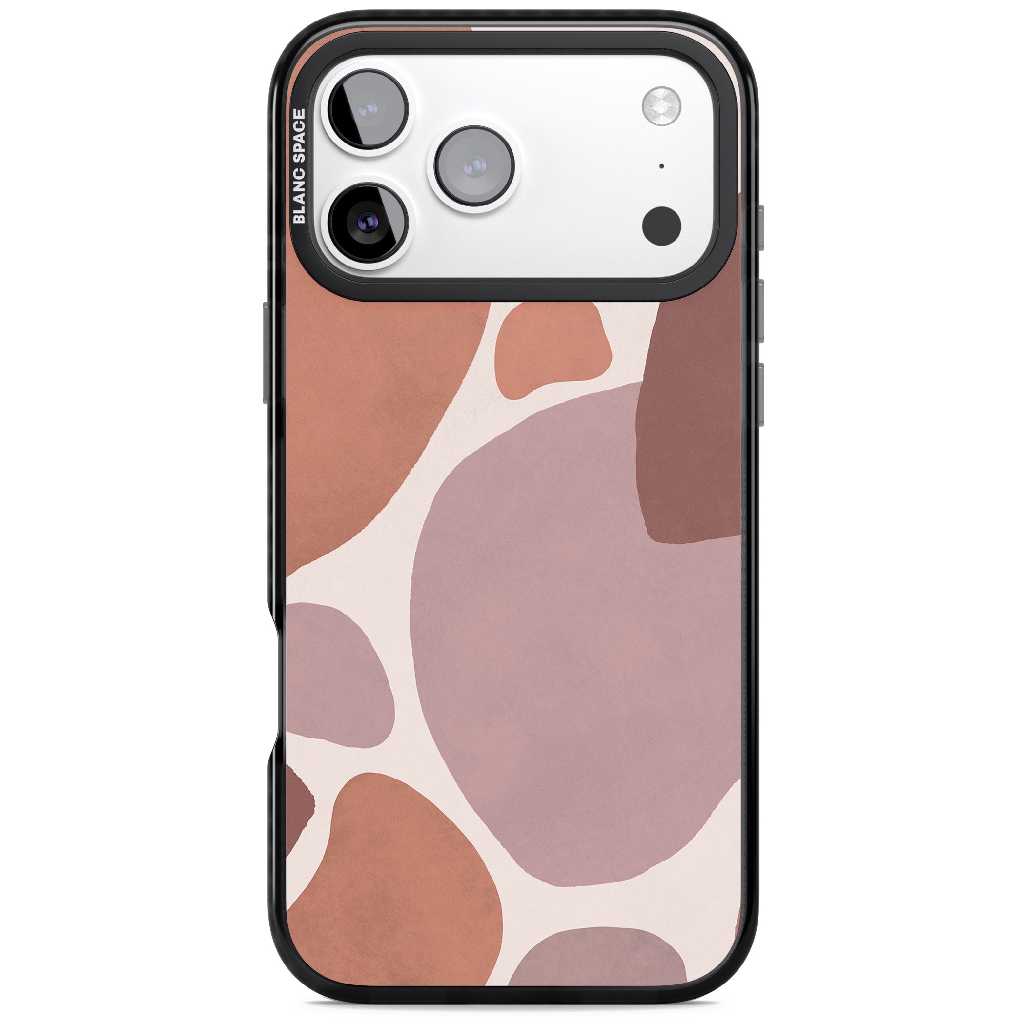 Terra Abstract iPhone 17 Pro Impact Pro Black Phone Case