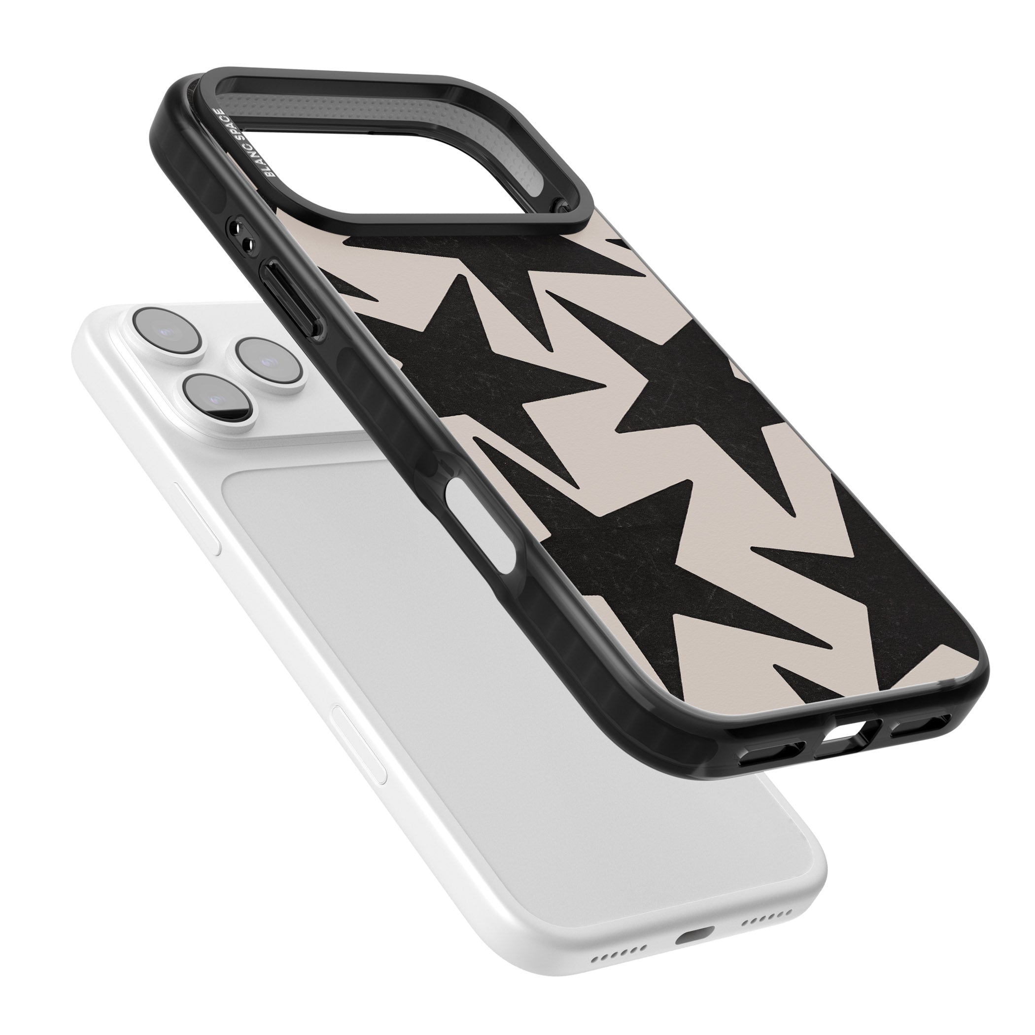 Black Superstars iPhone 17 Pro Impact Pro Black Phone Case Colours