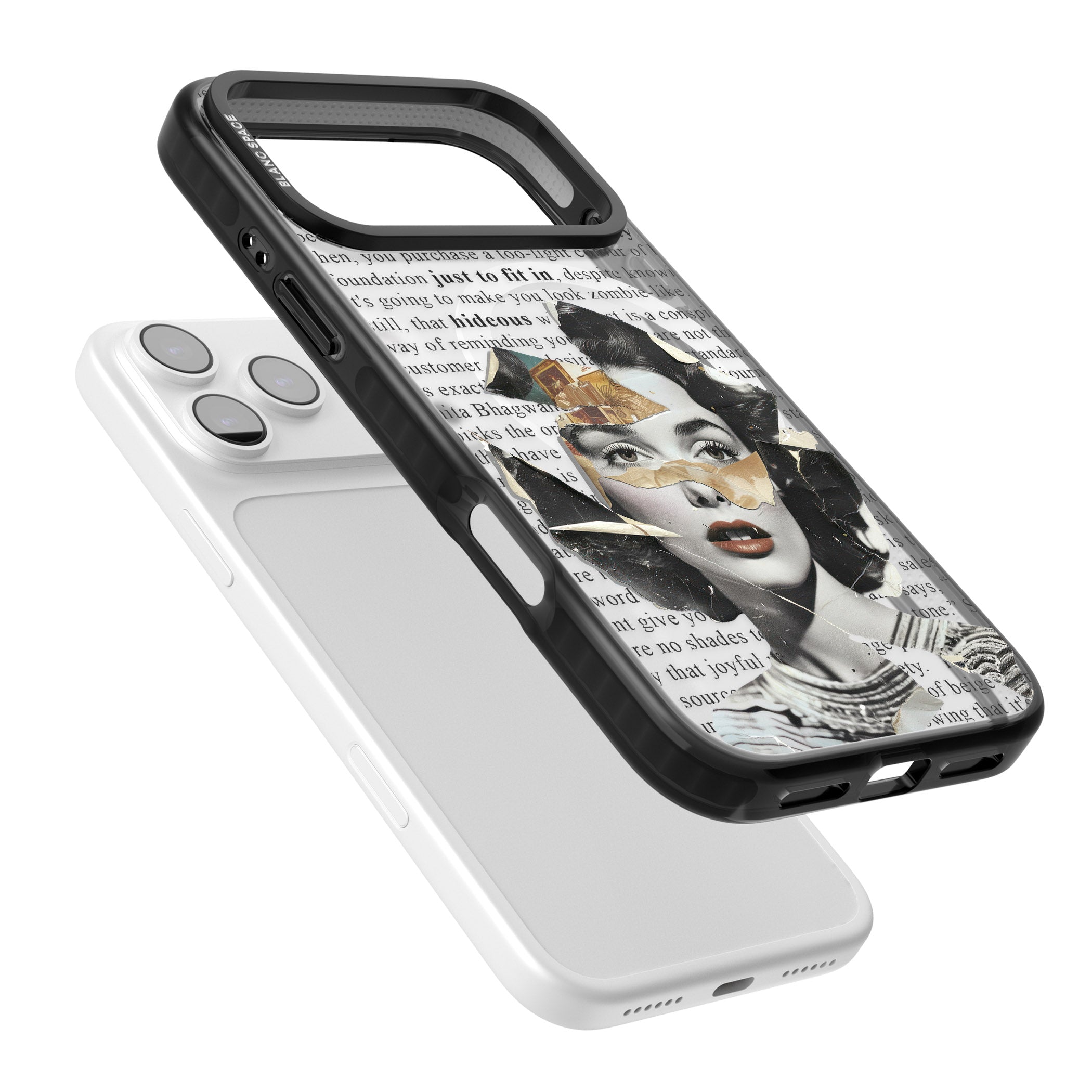 Beauty Is Within iPhone 17 Pro Impact Pro Black Phone Case Colours