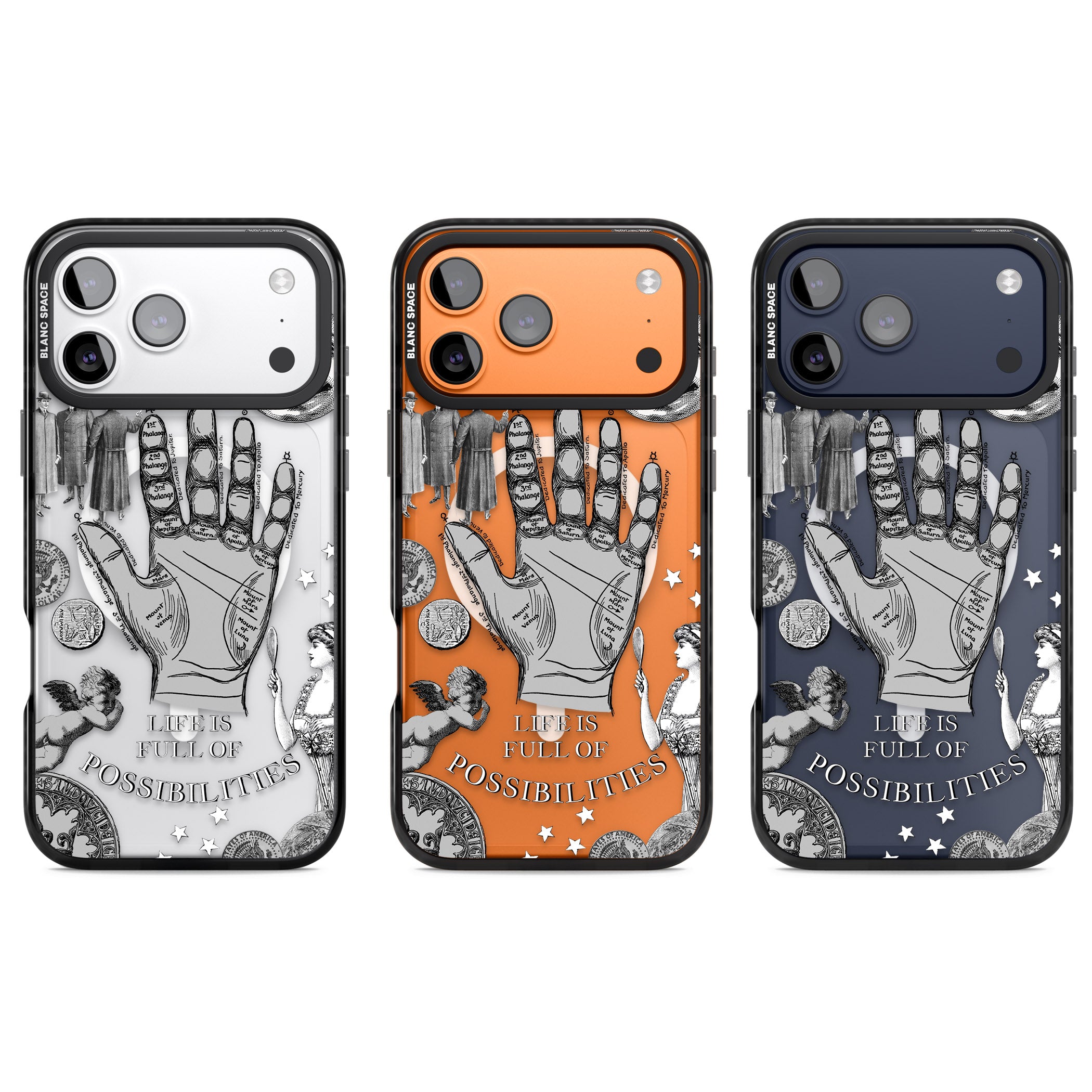 Life Is Full Of Possibilities iPhone 17 Pro Impact Pro Black Phone Case APT Impact Protection