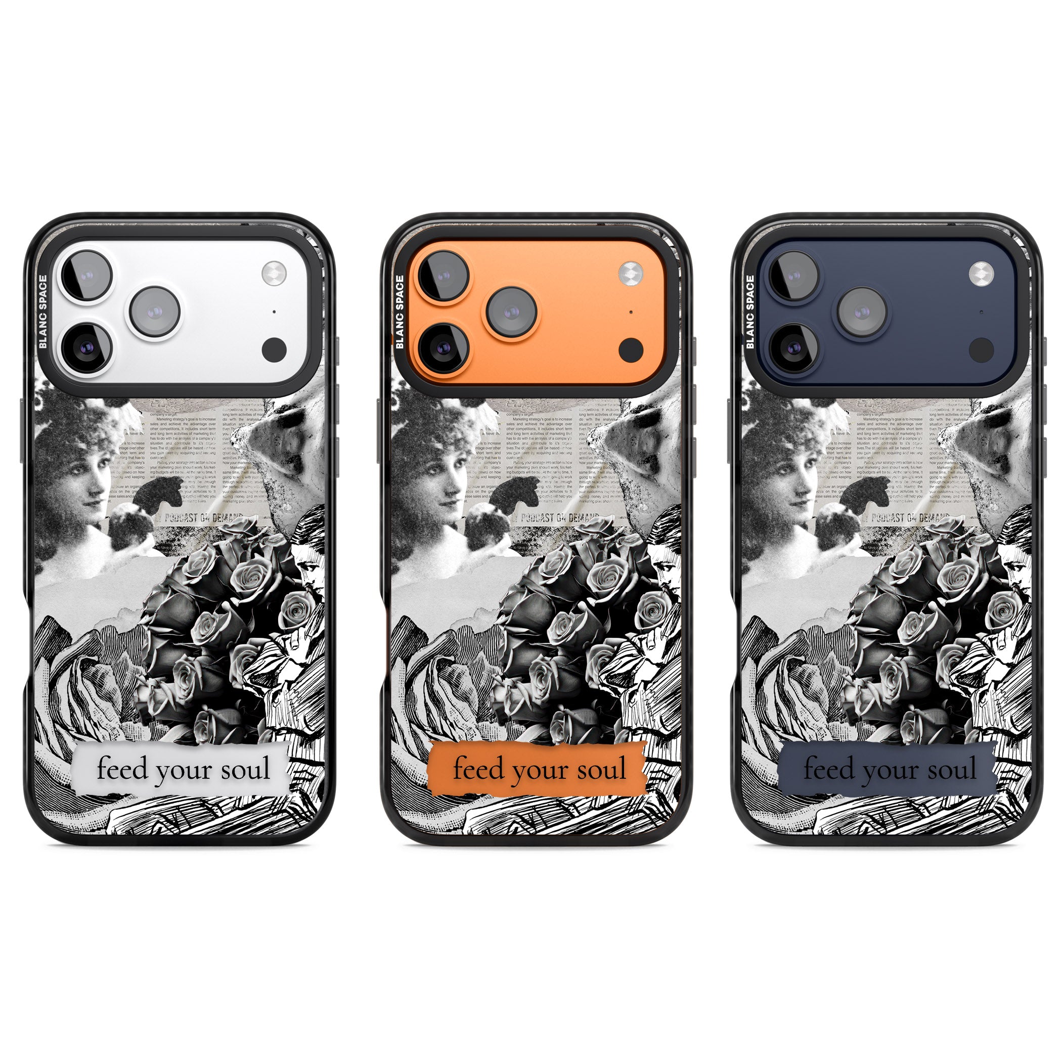 Feed Your Soul iPhone 17 Pro Impact Pro Black Phone Case APT Impact Protection
