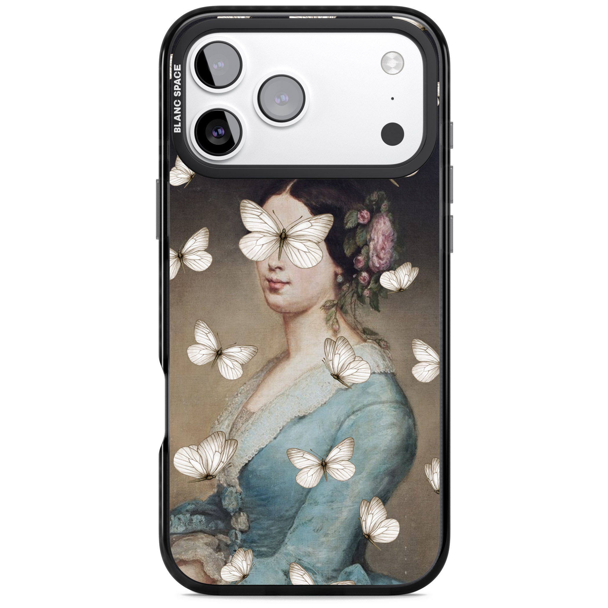 Butterfly Beauty iPhone 17 Pro Impact Pro Black Phone Case