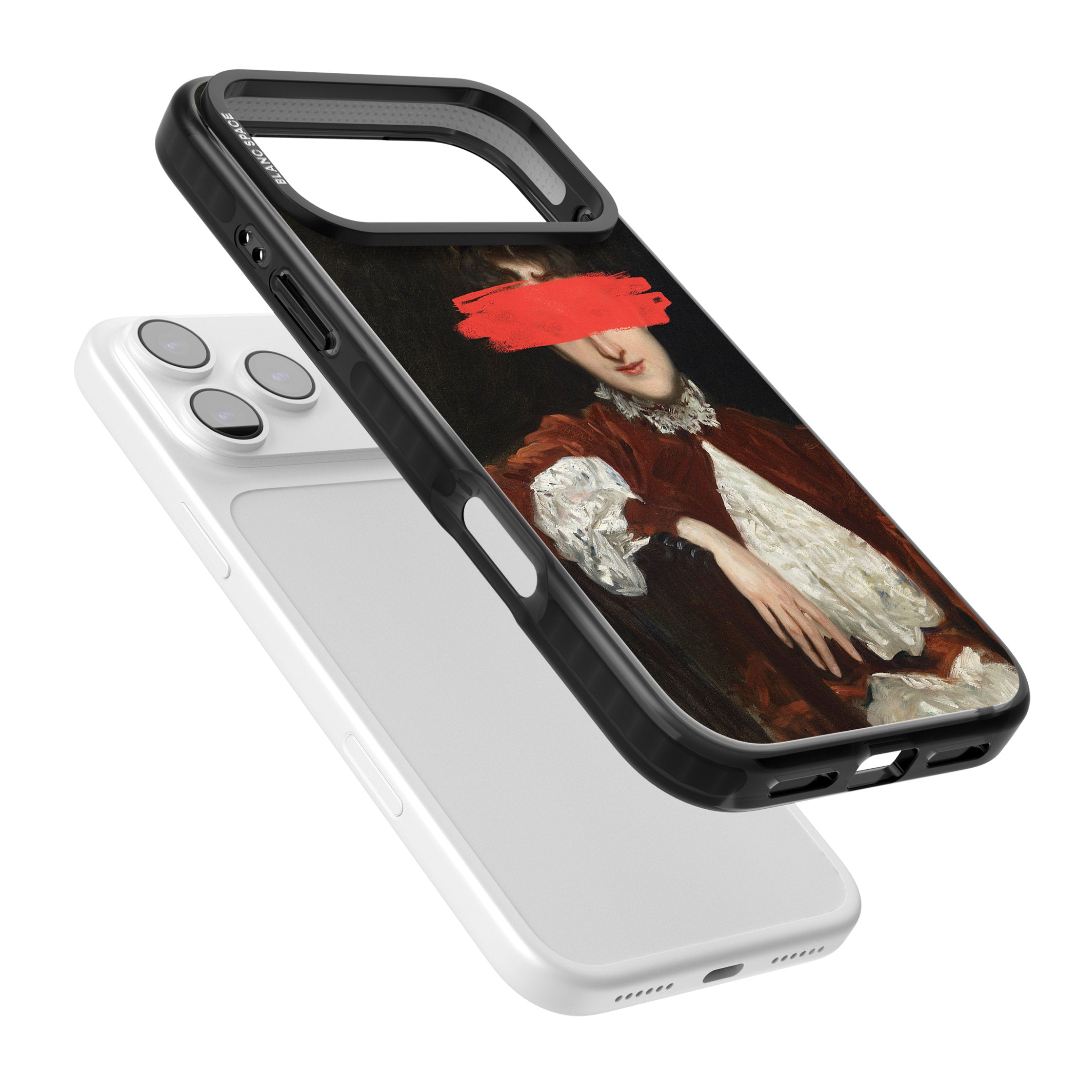 Paint Stroke iPhone 17 Pro Impact Pro Black Phone Case Colours