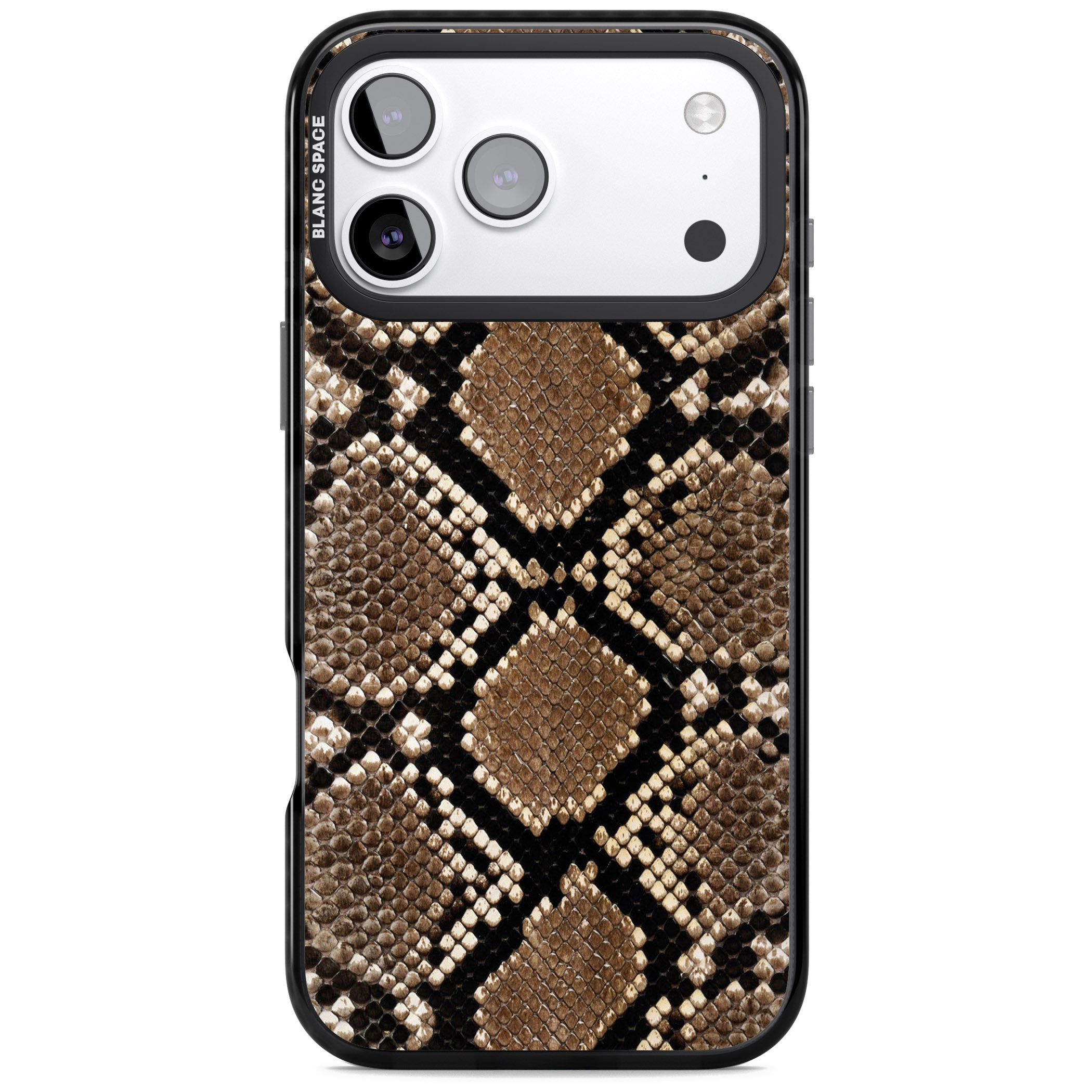 Snakeskin iPhone 17 Pro Impact Pro Black Phone Case