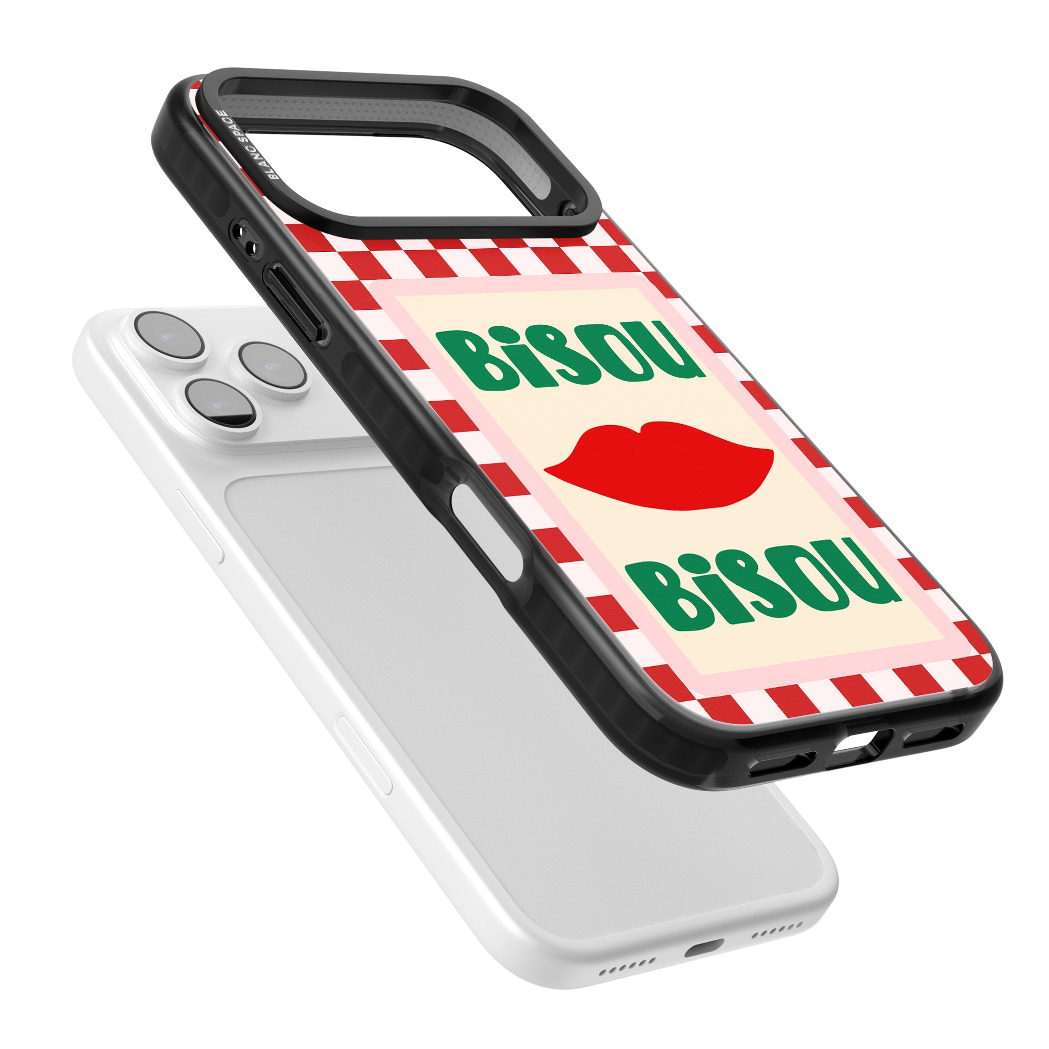 Bisou iPhone 17 Pro Impact Pro Black Phone Case Colours