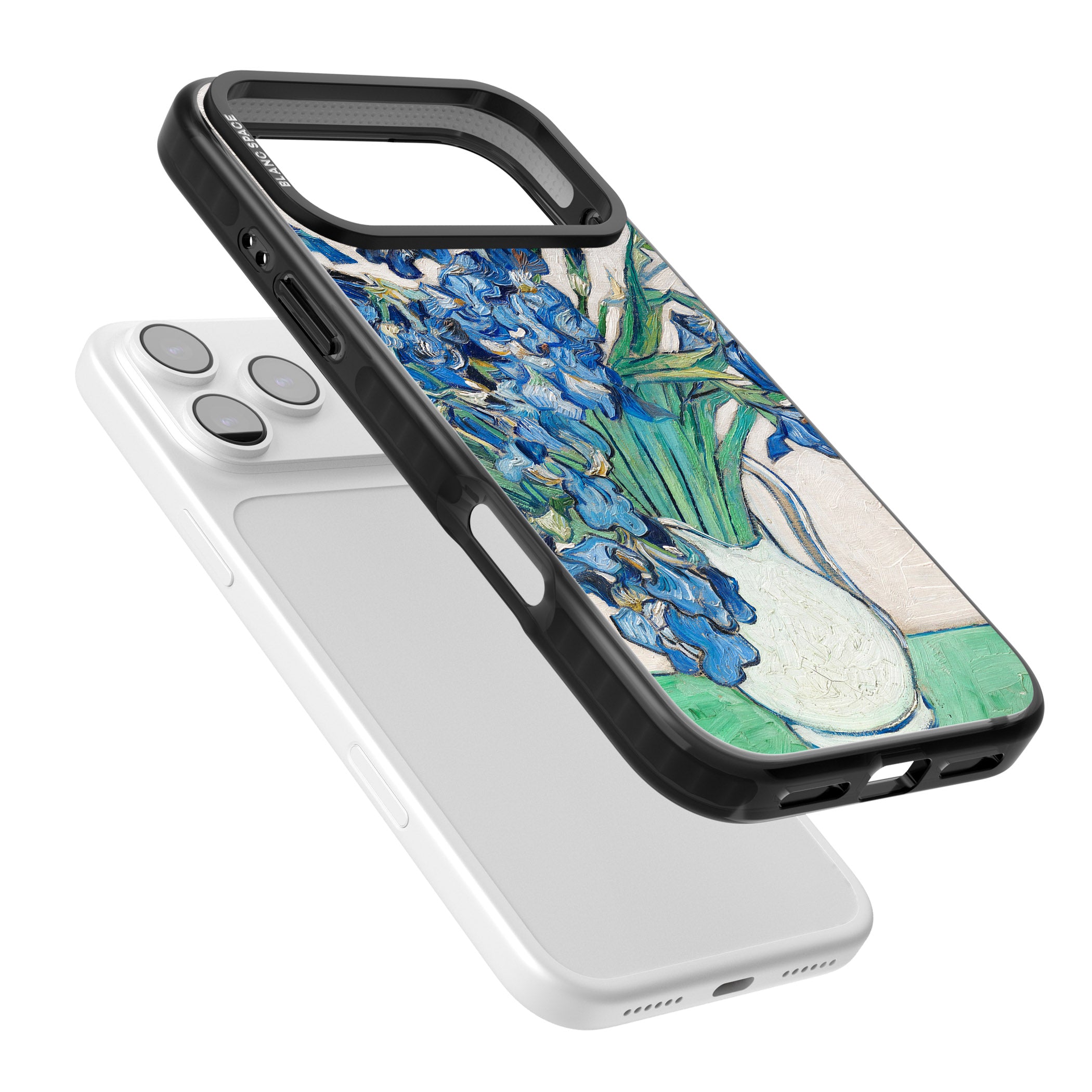 Irises By Vincent Van Gogh iPhone 17 Pro Impact Pro Black Phone Case Colours
