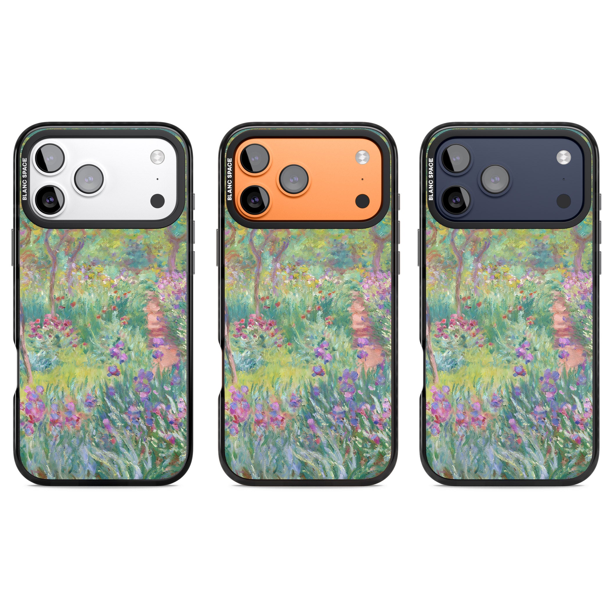 Garden in Giverny iPhone 17 Pro Impact Pro Black Phone Case APT Impact Protection