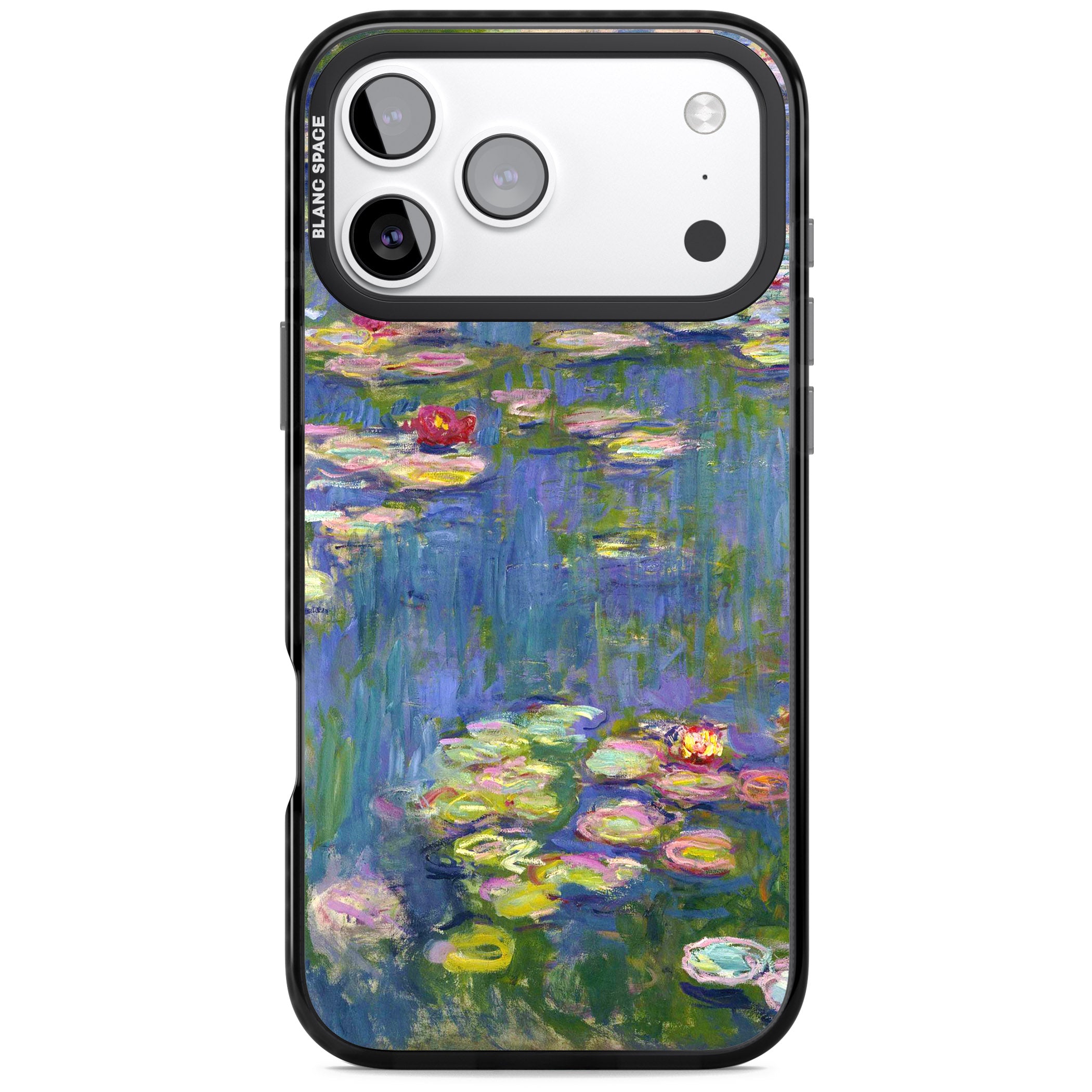 Water Lilies II iPhone 17 Pro Impact Pro Black Phone Case