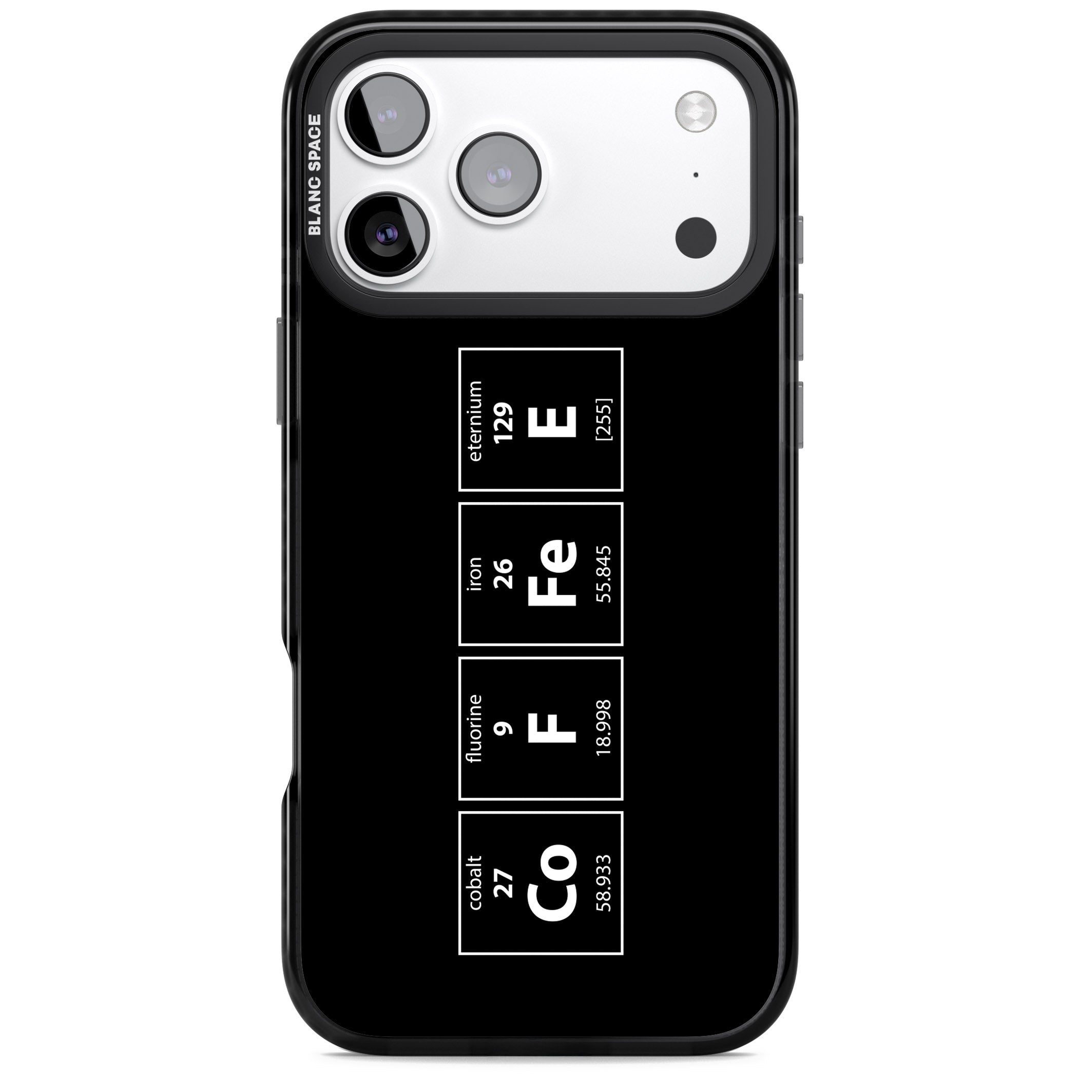 Coffee Element (Black) iPhone 17 Pro Impact Pro Black Phone Case