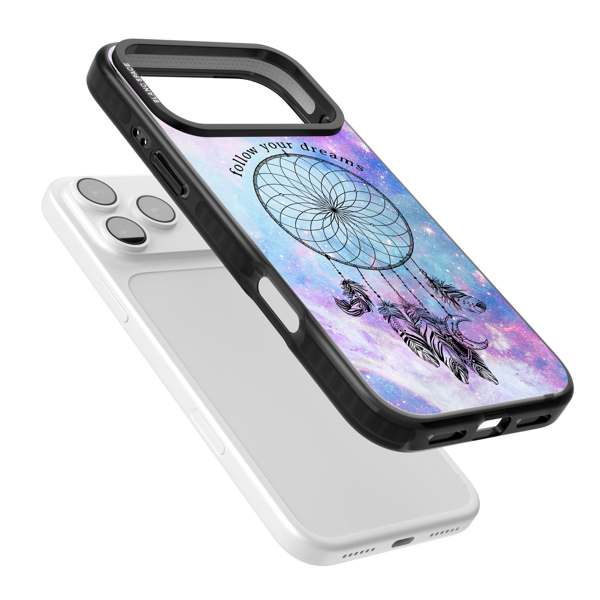 Galaxy Dreamcatcher iPhone 17 Pro Impact Pro Black Phone Case Colours