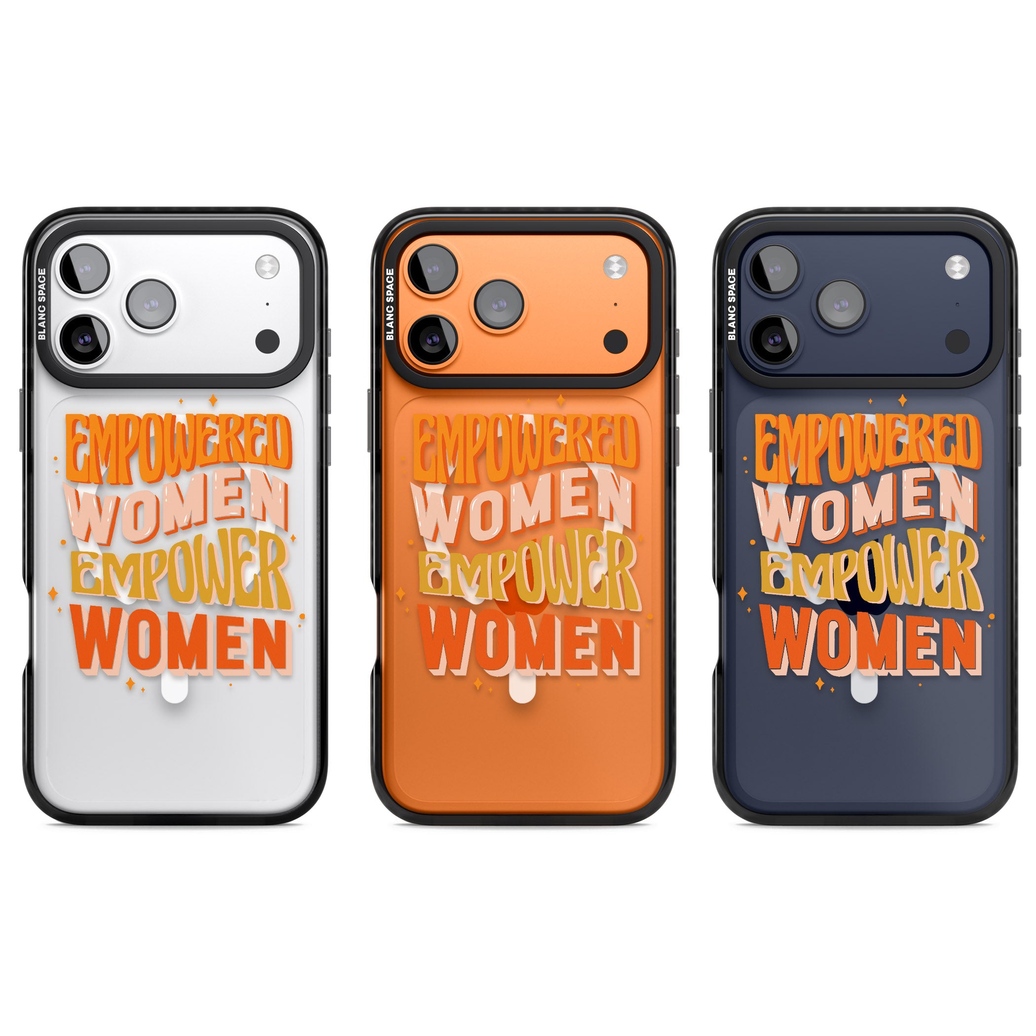 Empowered Women iPhone 17 Pro Impact Pro Black Phone Case APT Impact Protection