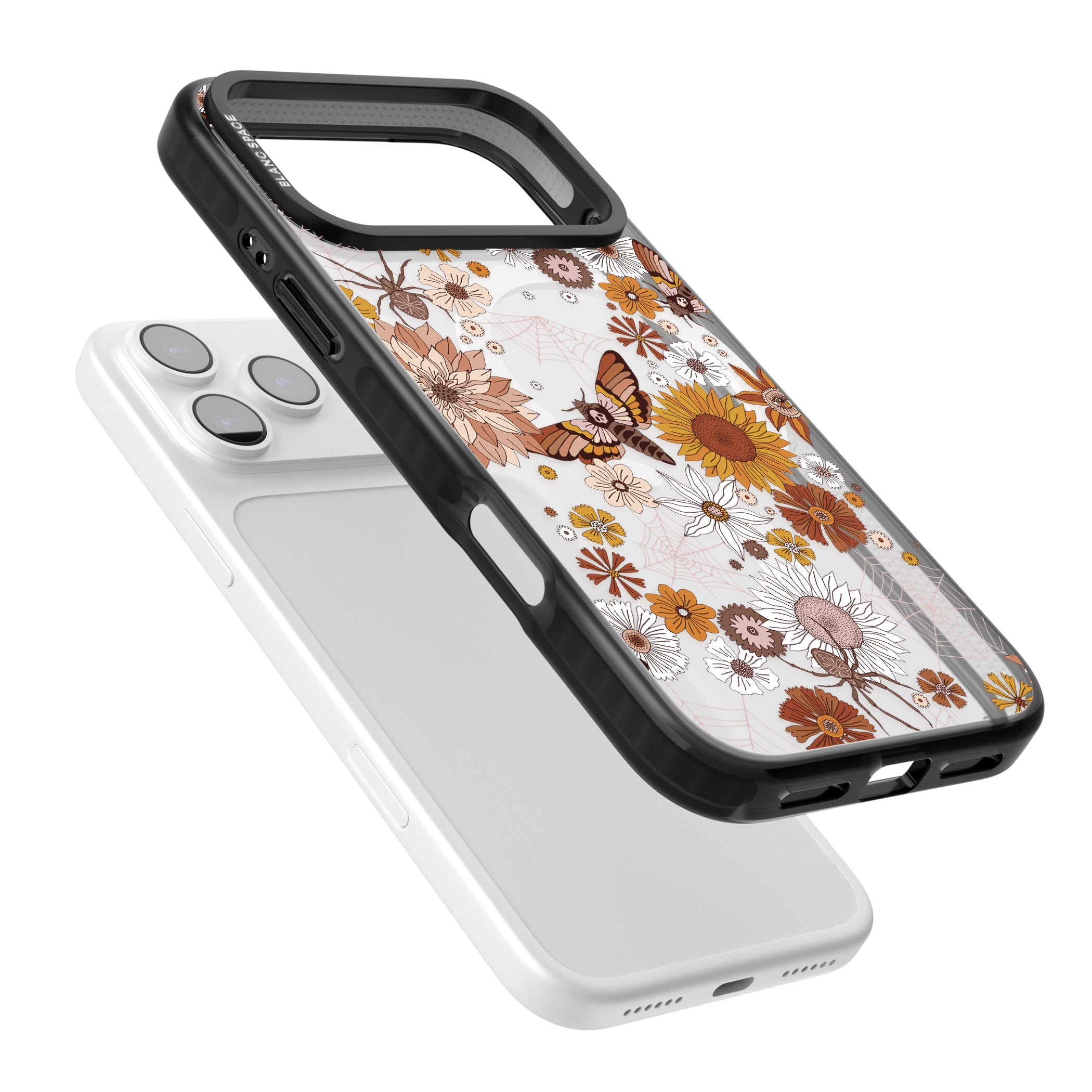 Halloween Wildlife iPhone 17 Pro Impact Pro Black Phone Case Colours