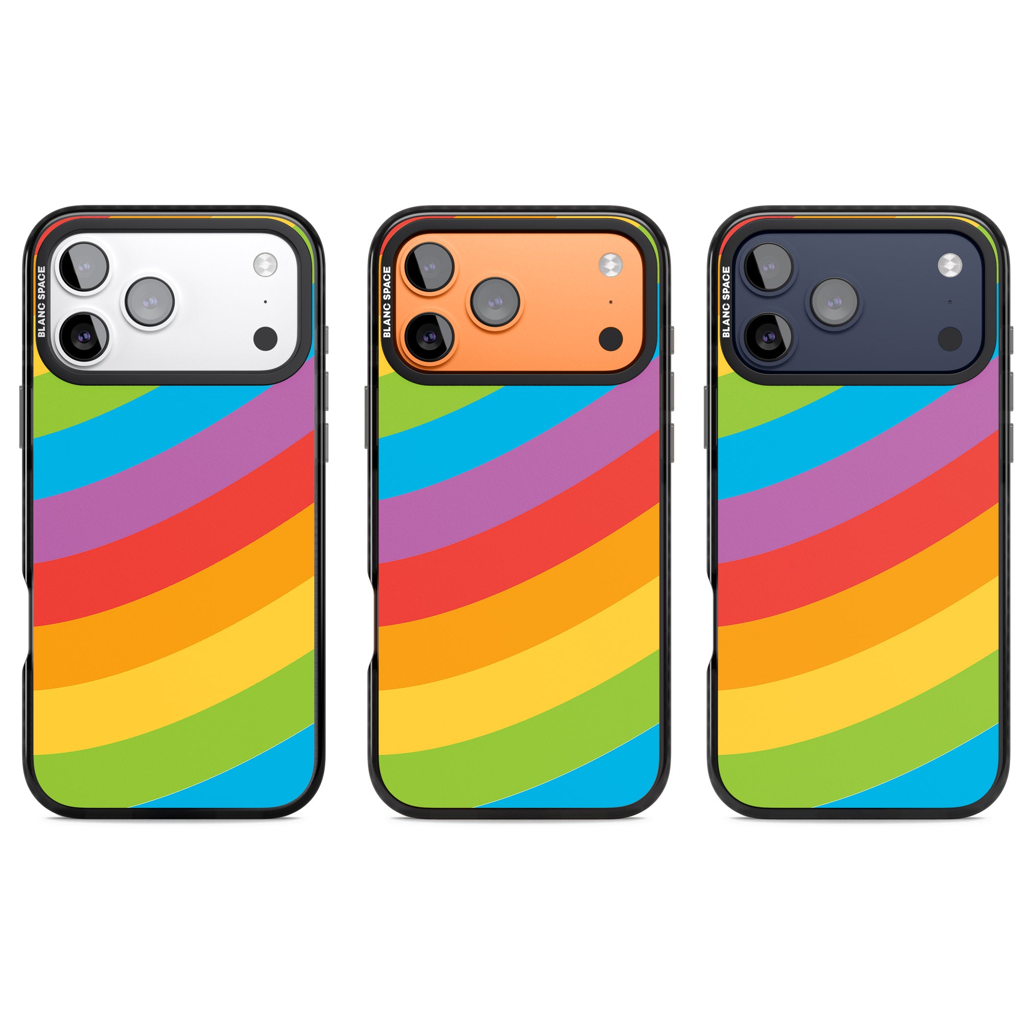 Lucky Rainbow iPhone 17 Pro Impact Pro Black Phone Case APT Impact Protection