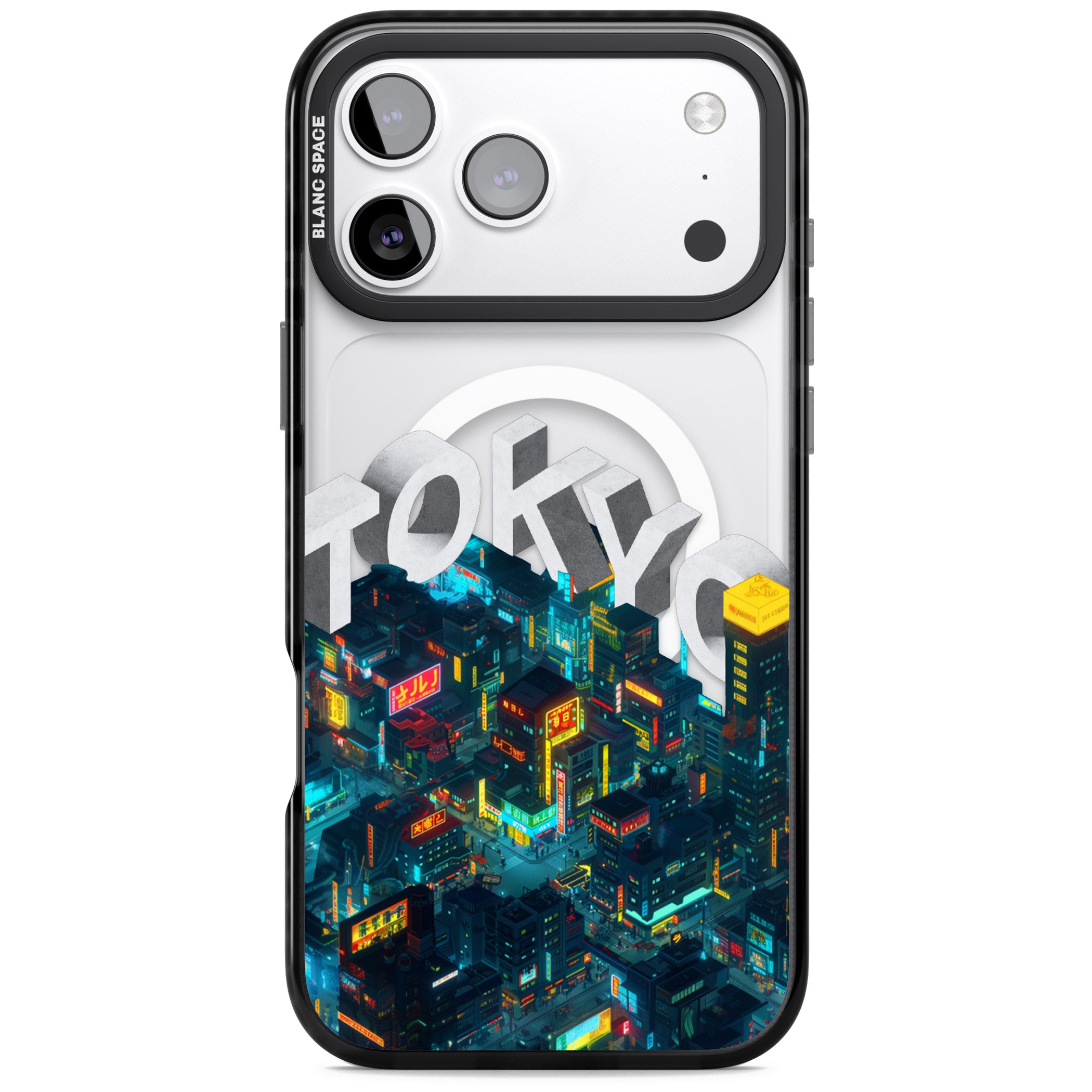Tokyo iPhone 17 Pro Impact Pro Black Phone Case