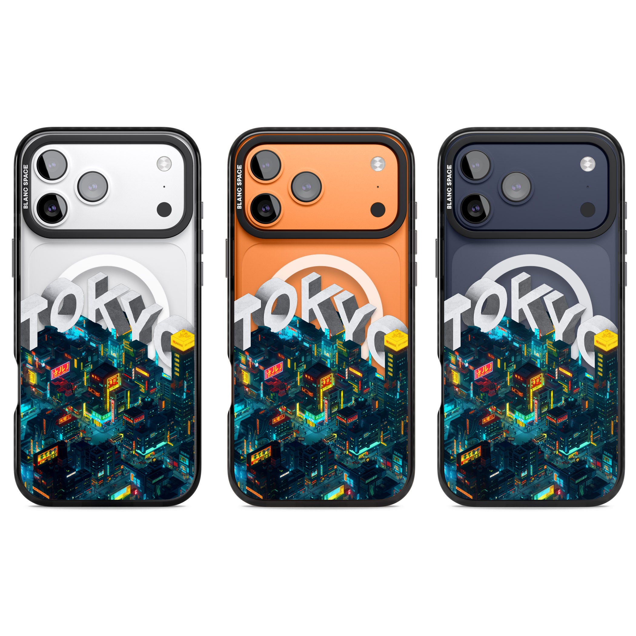 Tokyo iPhone 17 Pro Impact Pro Black Phone Case APT Impact Protection