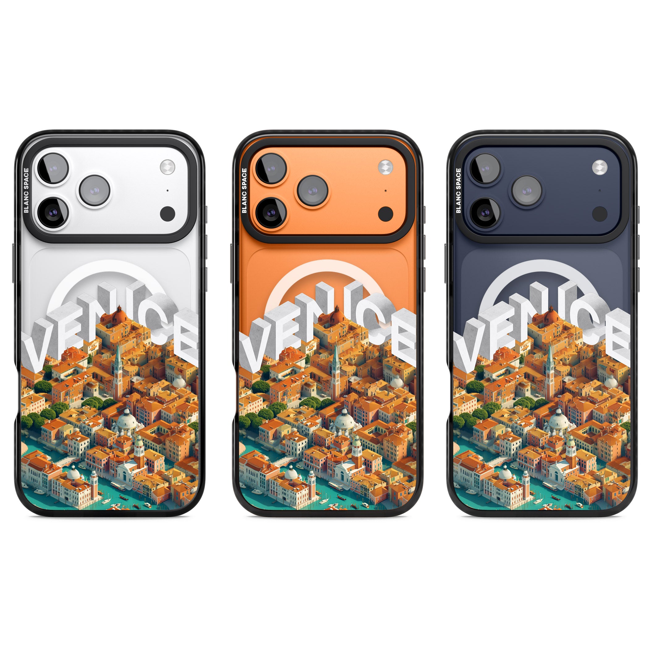 Venice iPhone 17 Pro Impact Pro Black Phone Case APT Impact Protection