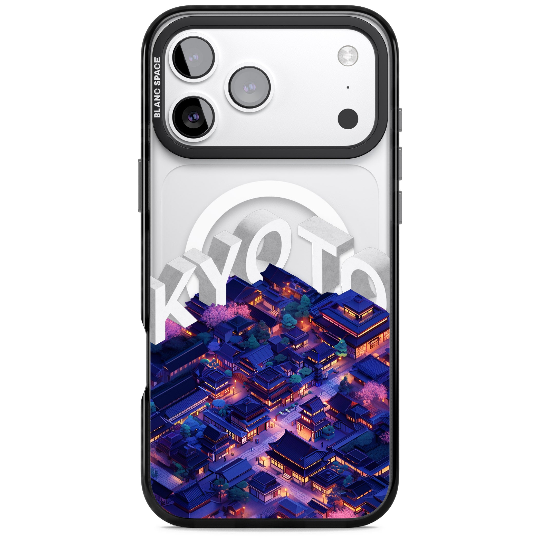 Kyoto iPhone 17 Pro Impact Pro Black Phone Case