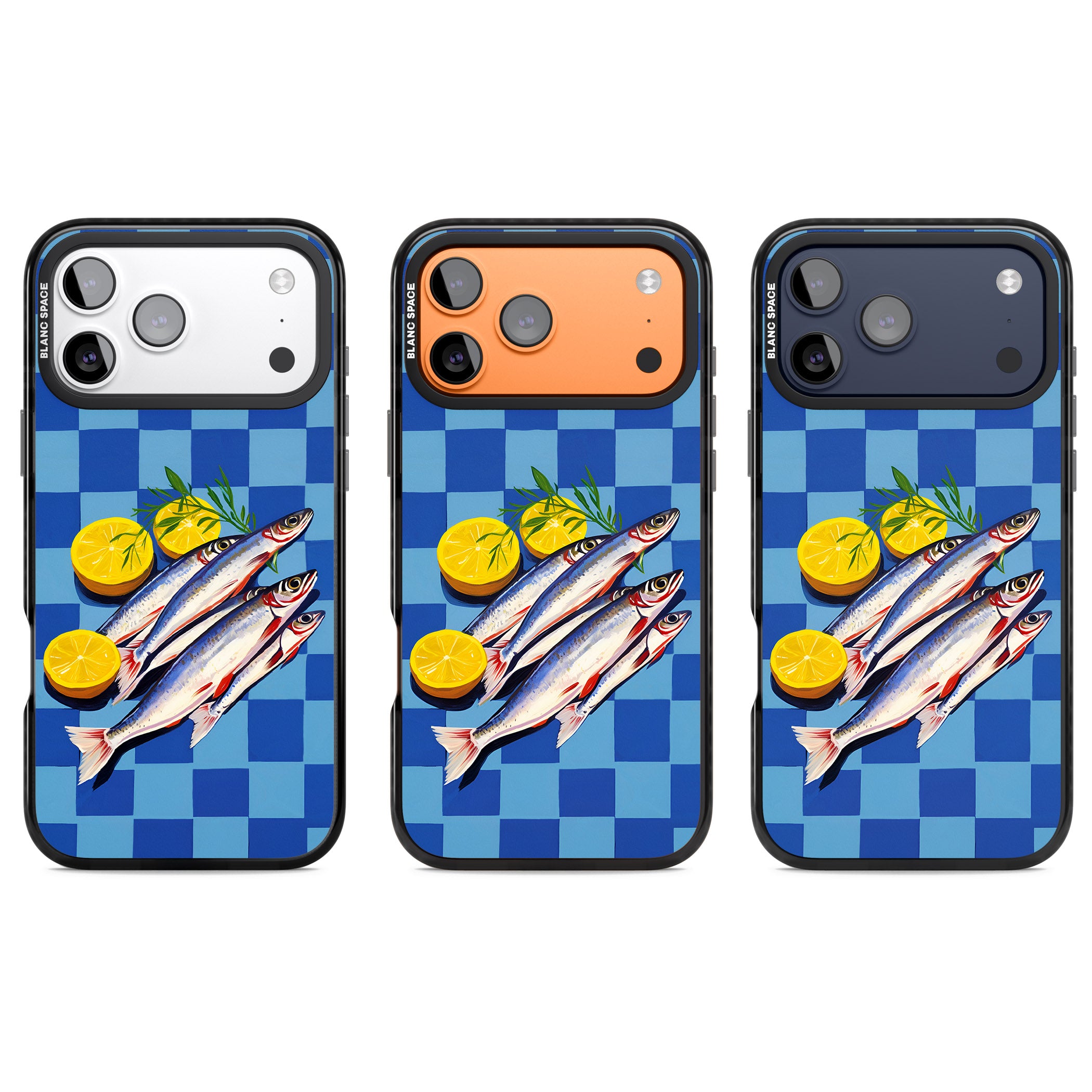 Fish & Lemons iPhone 17 Pro Impact Pro Black Phone Case APT Impact Protection