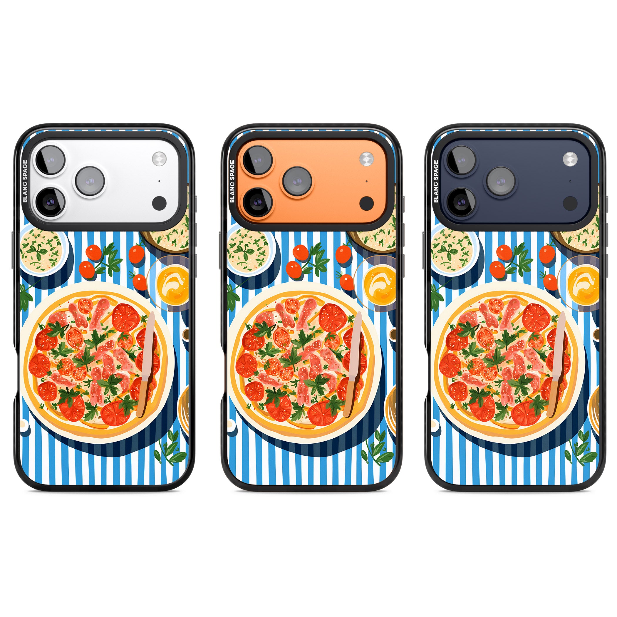 Italian Platter iPhone 17 Pro Impact Pro Black Phone Case APT Impact Protection