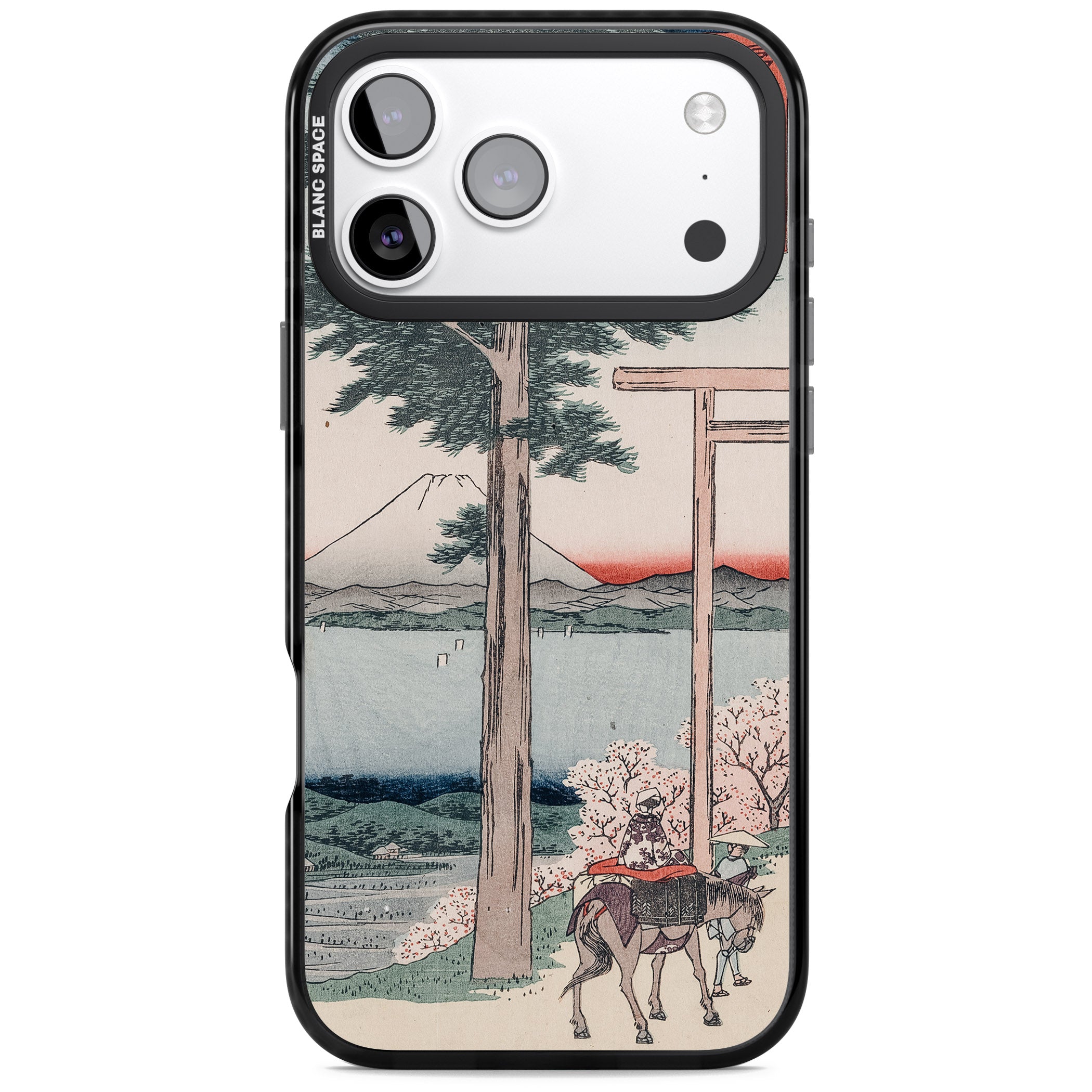 Gates To Mt. Fuji iPhone 17 Pro Impact Pro Black Phone Case