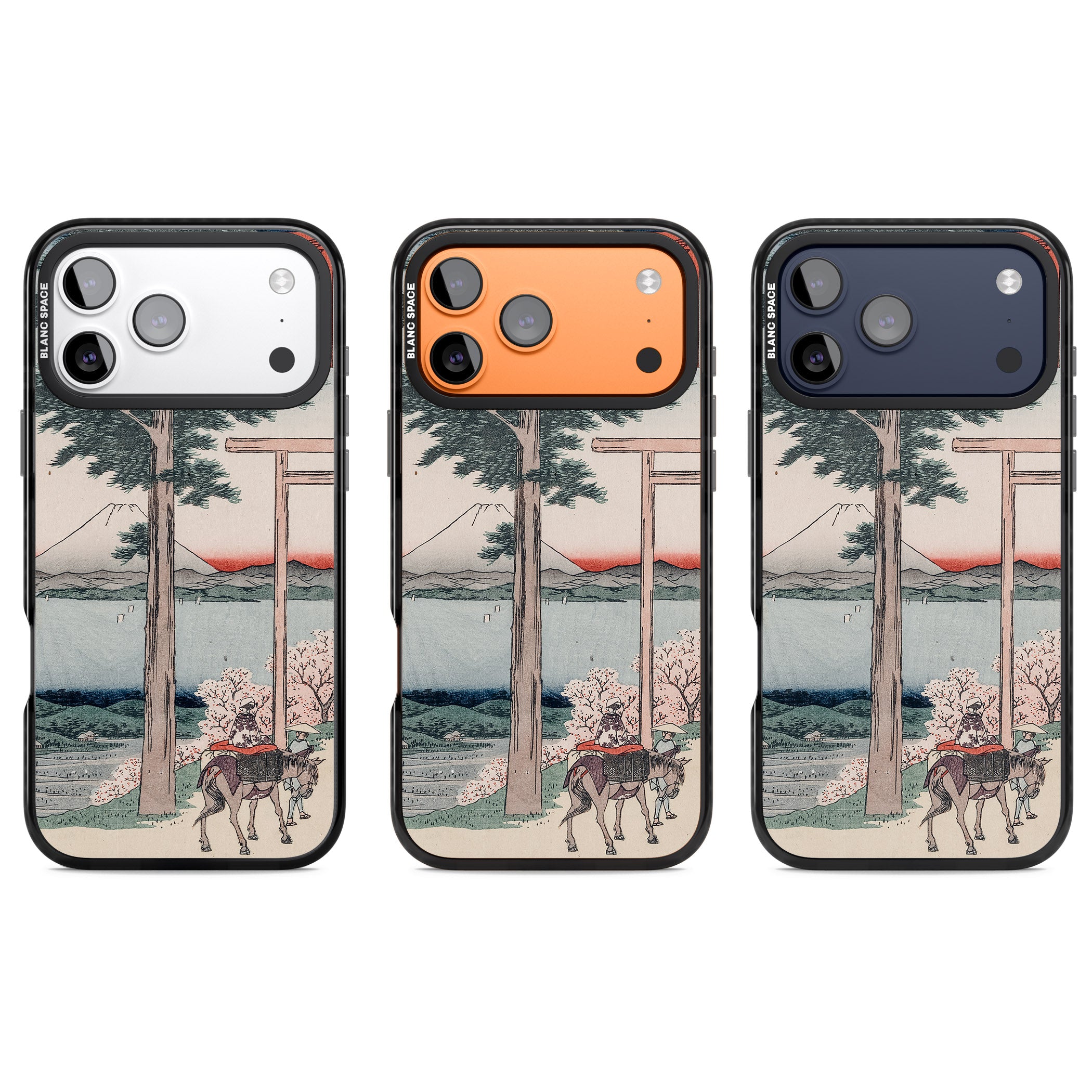 Gates To Mt. Fuji iPhone 17 Pro Impact Pro Black Phone Case APT Impact Protection