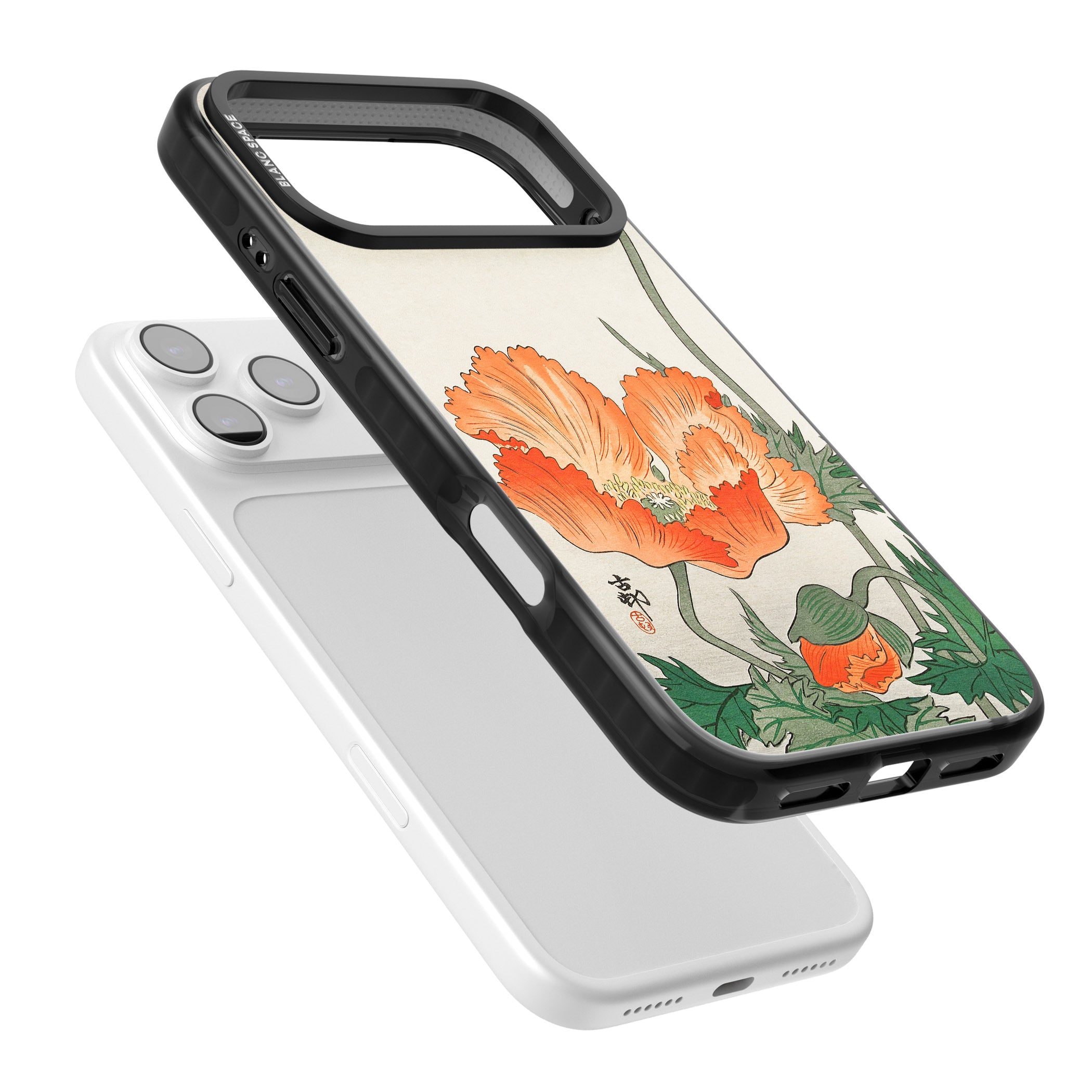 Birds And Plants By Ohara Koson iPhone 17 Pro Impact Pro Black Phone Case Colours