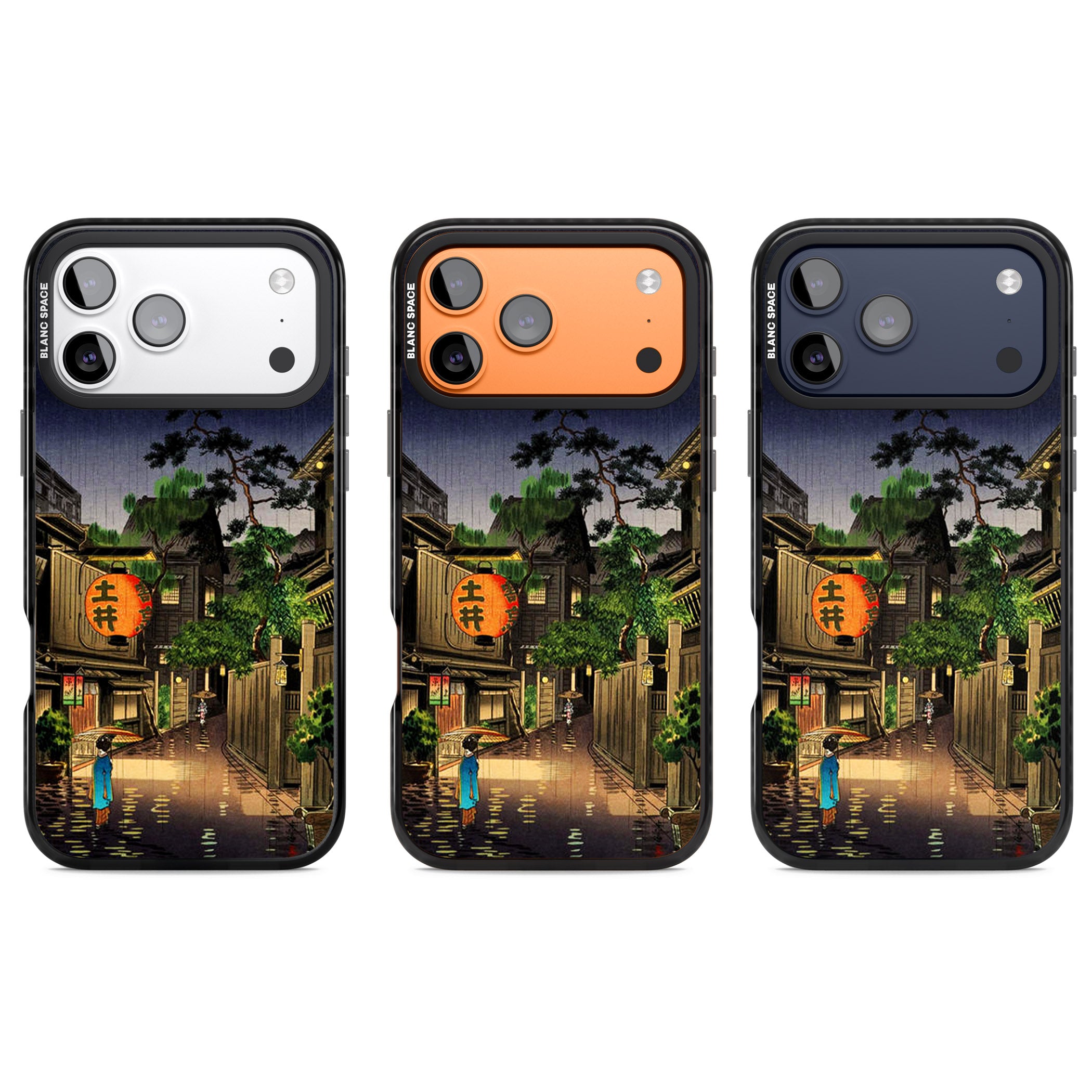 Evening In Ushigome iPhone 17 Pro Impact Pro Black Phone Case APT Impact Protection