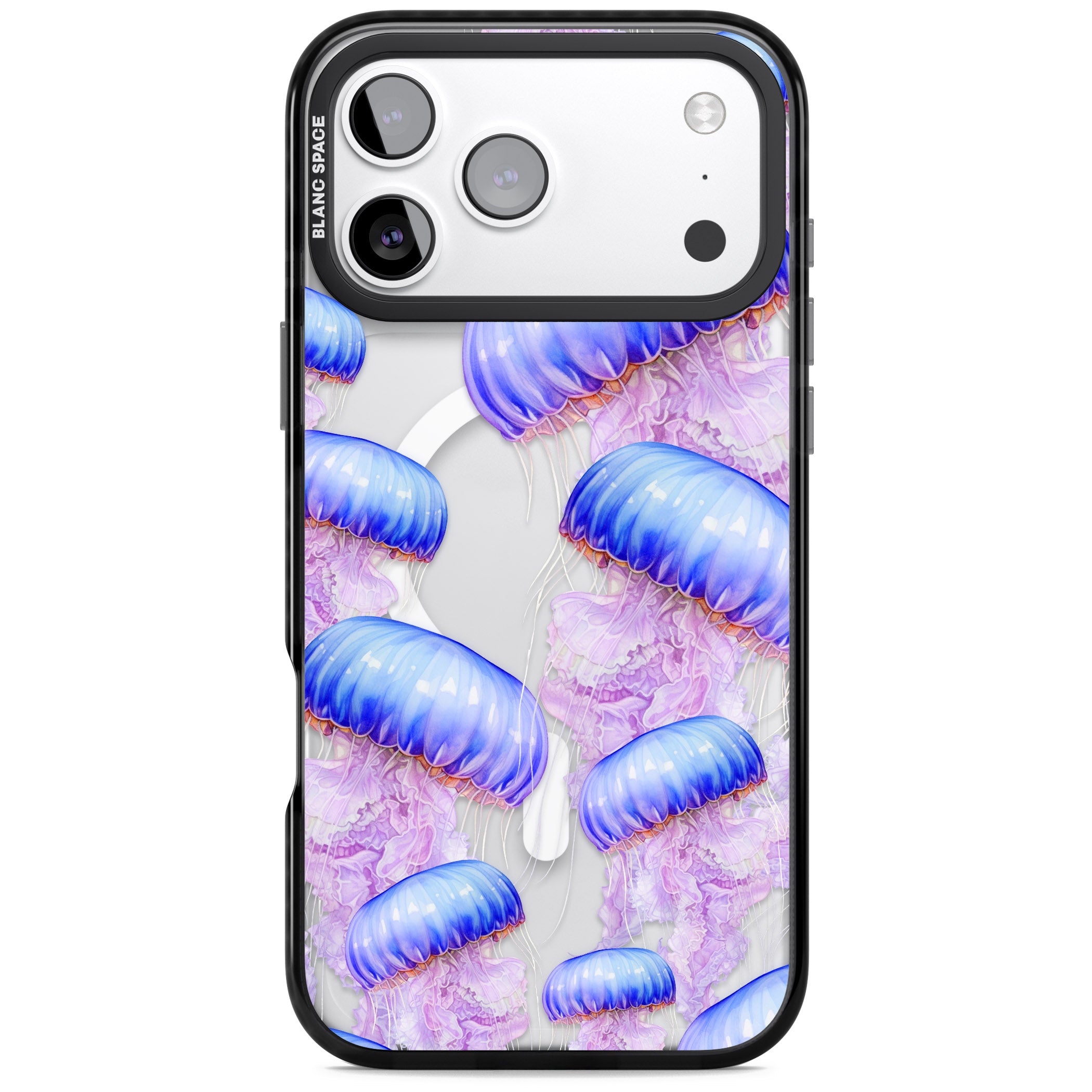 Jellyfish iPhone 17 Pro Impact Pro Black Phone Case