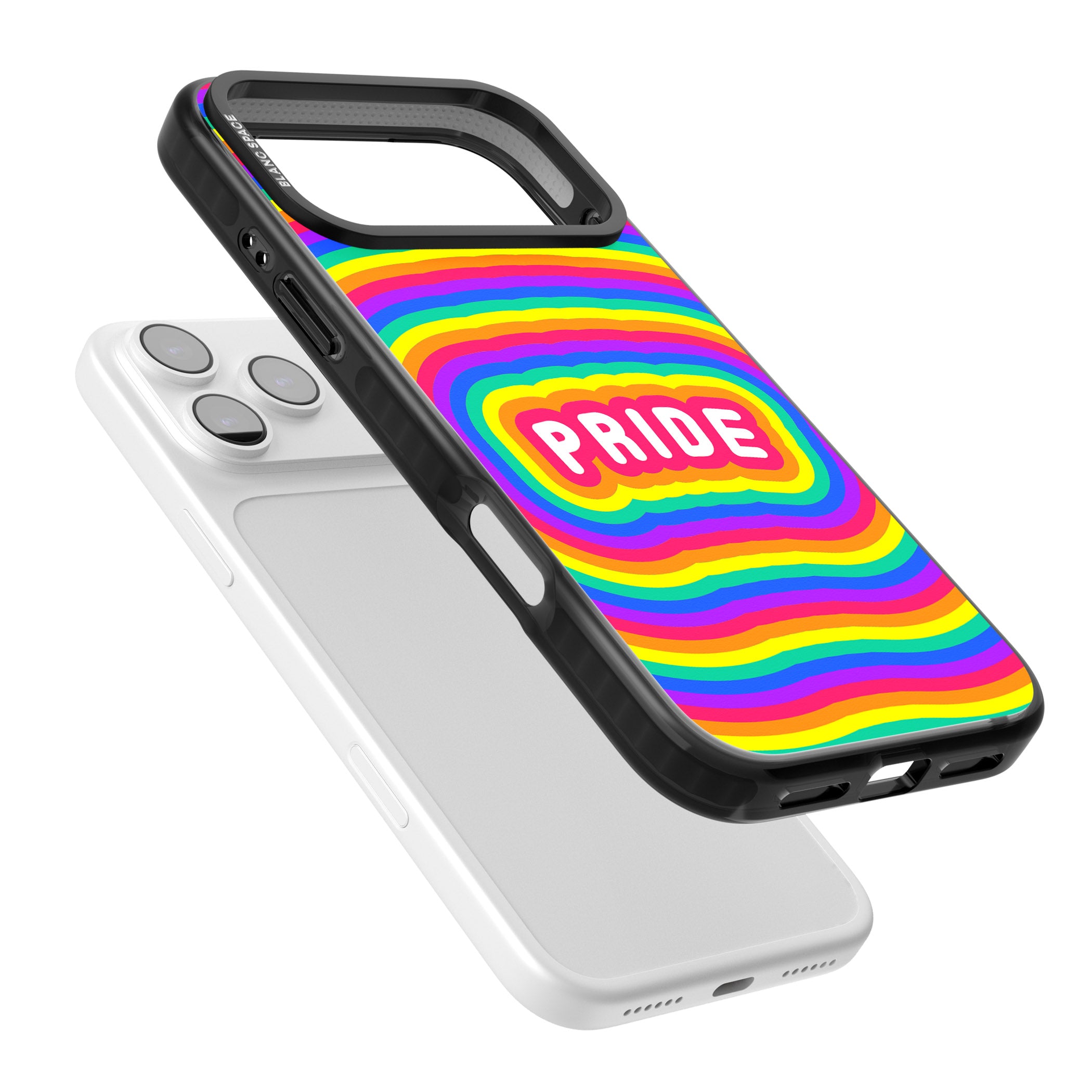 Pride iPhone 17 Pro Impact Pro Black Phone Case Colours