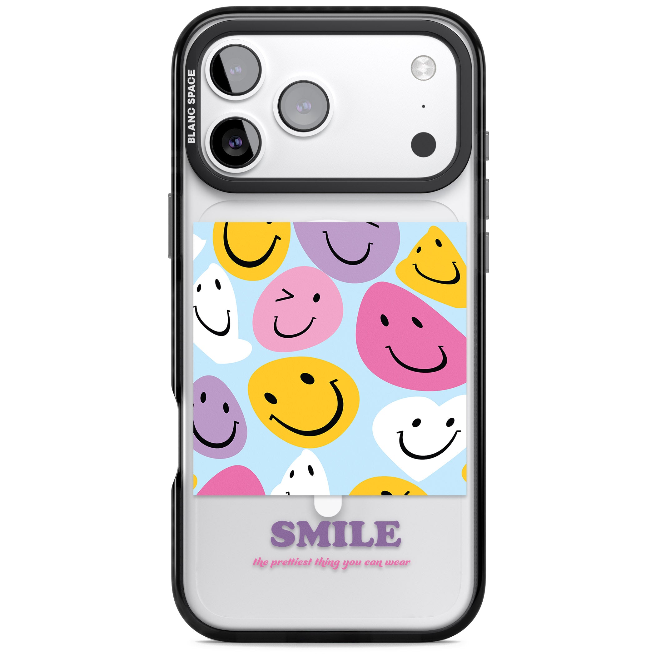 A Smile iPhone 17 Pro Impact Pro Black Phone Case