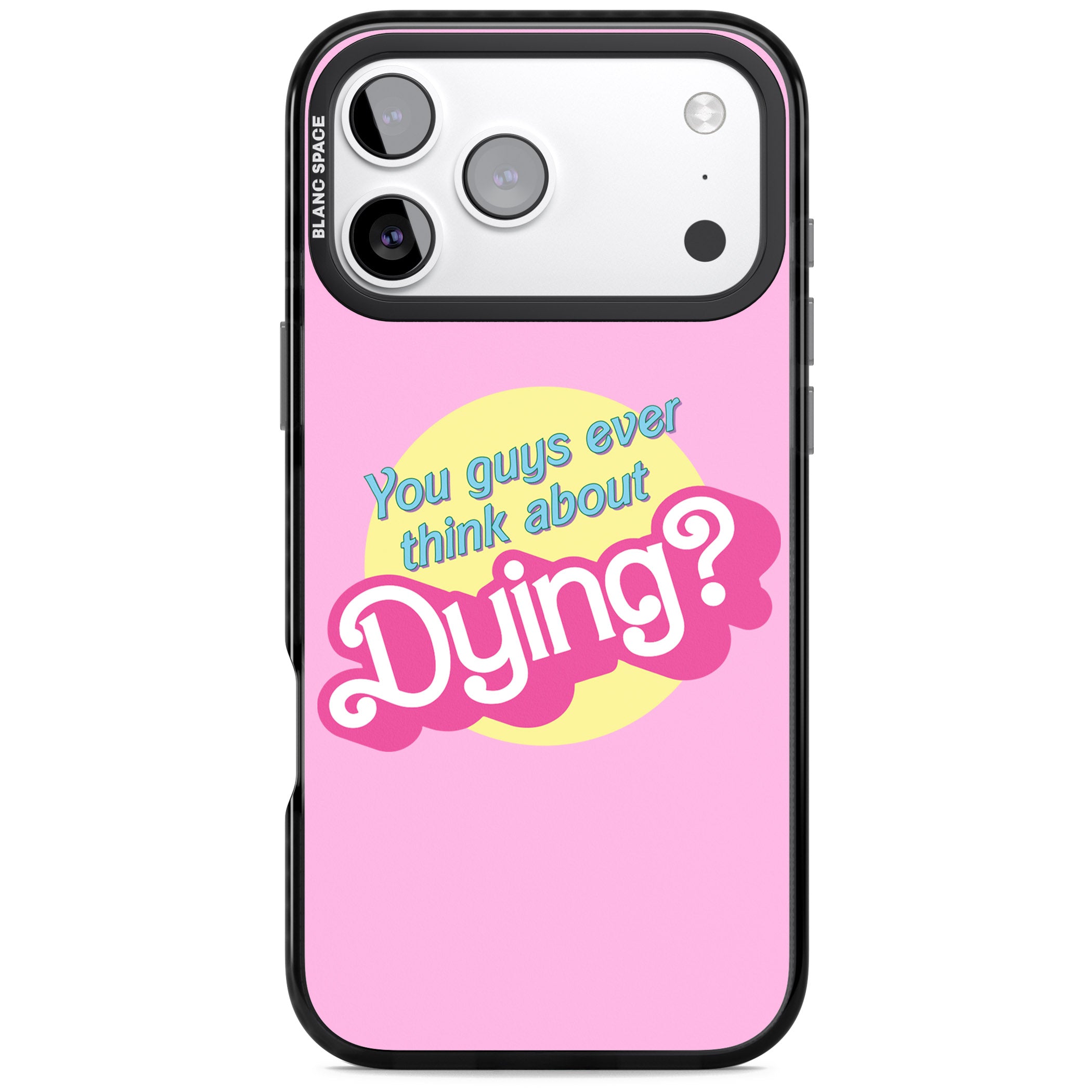 Ever Think About Dying? iPhone 17 Pro Impact Pro Black Phone Case