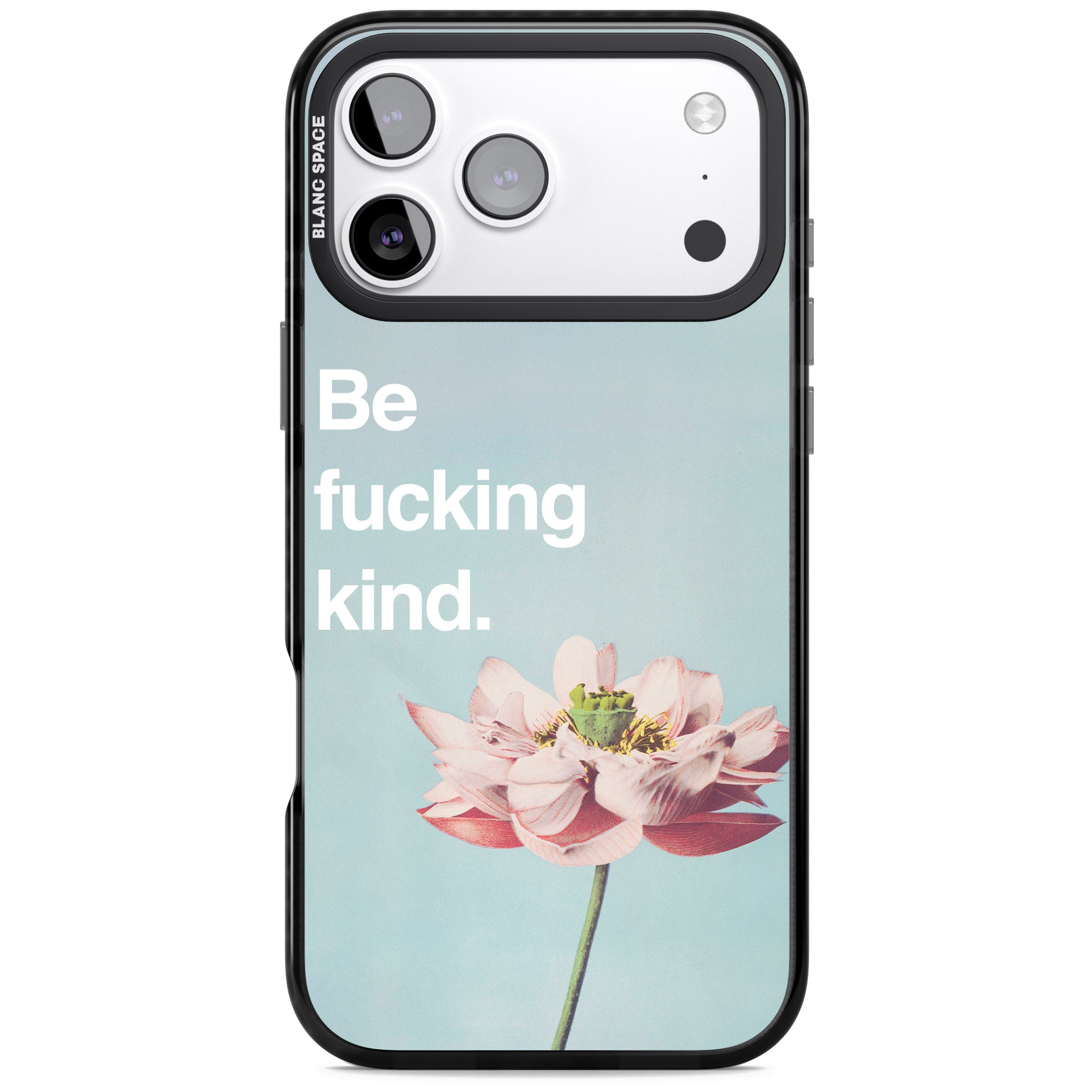 Be F*Cking Kind iPhone 17 Pro Impact Pro Black Phone Case