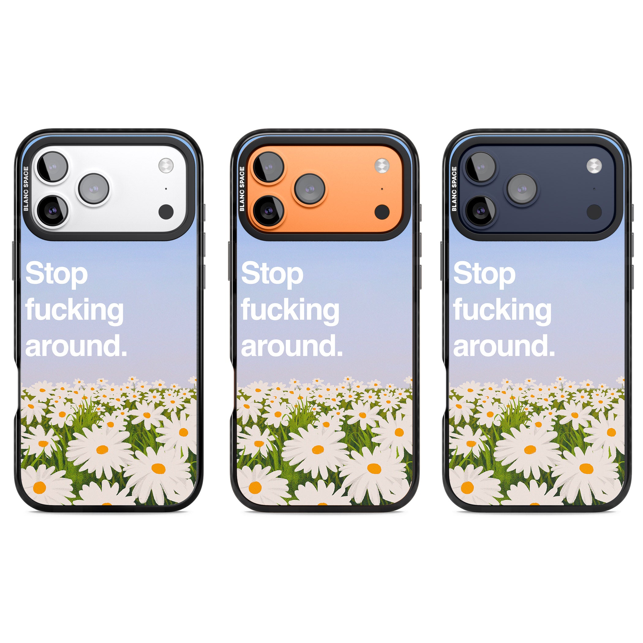 Stop F*Cking Around iPhone 17 Pro Impact Pro Black Phone Case APT Impact Protection