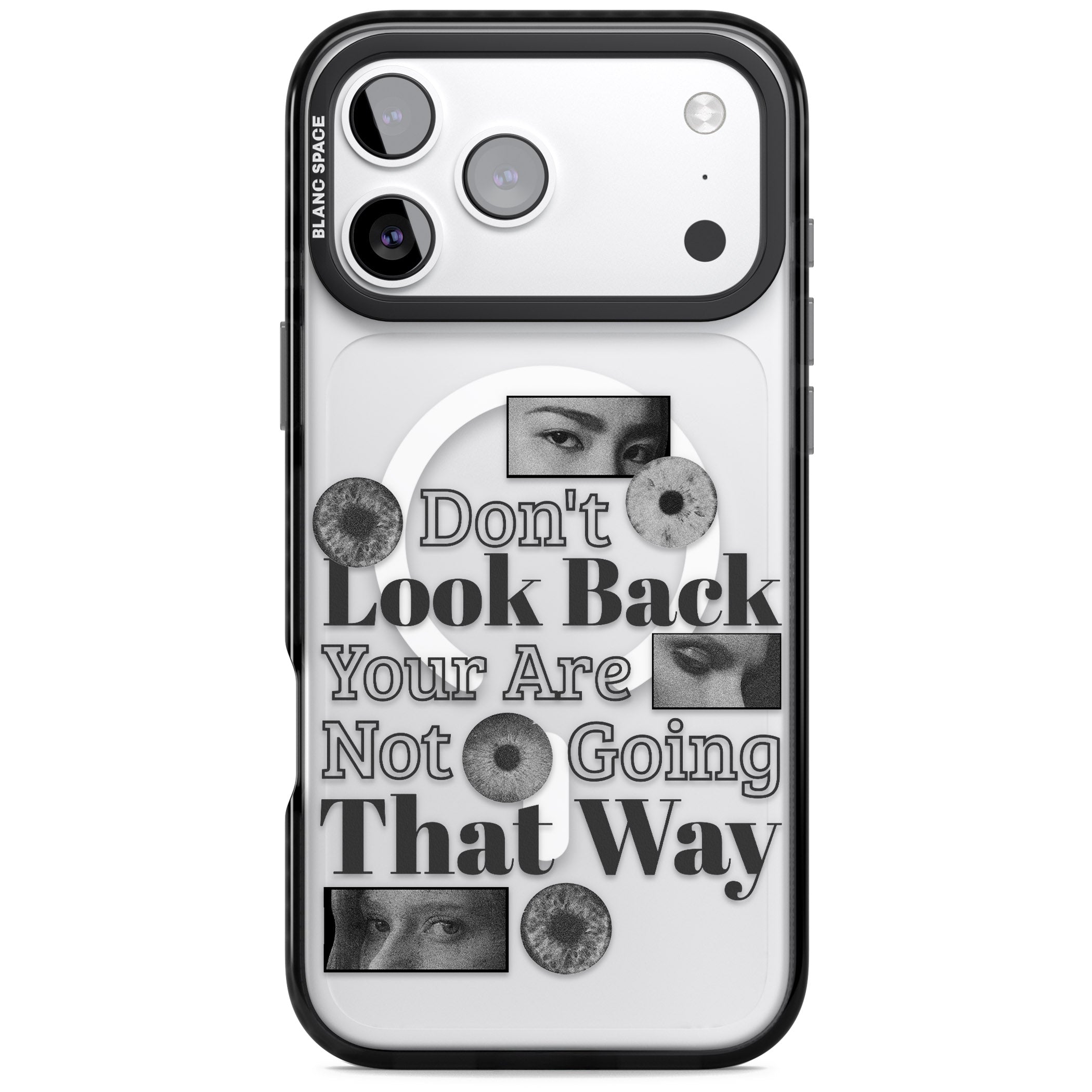 Dont Look Back iPhone 17 Pro Max Impact Pro Black Phone Case