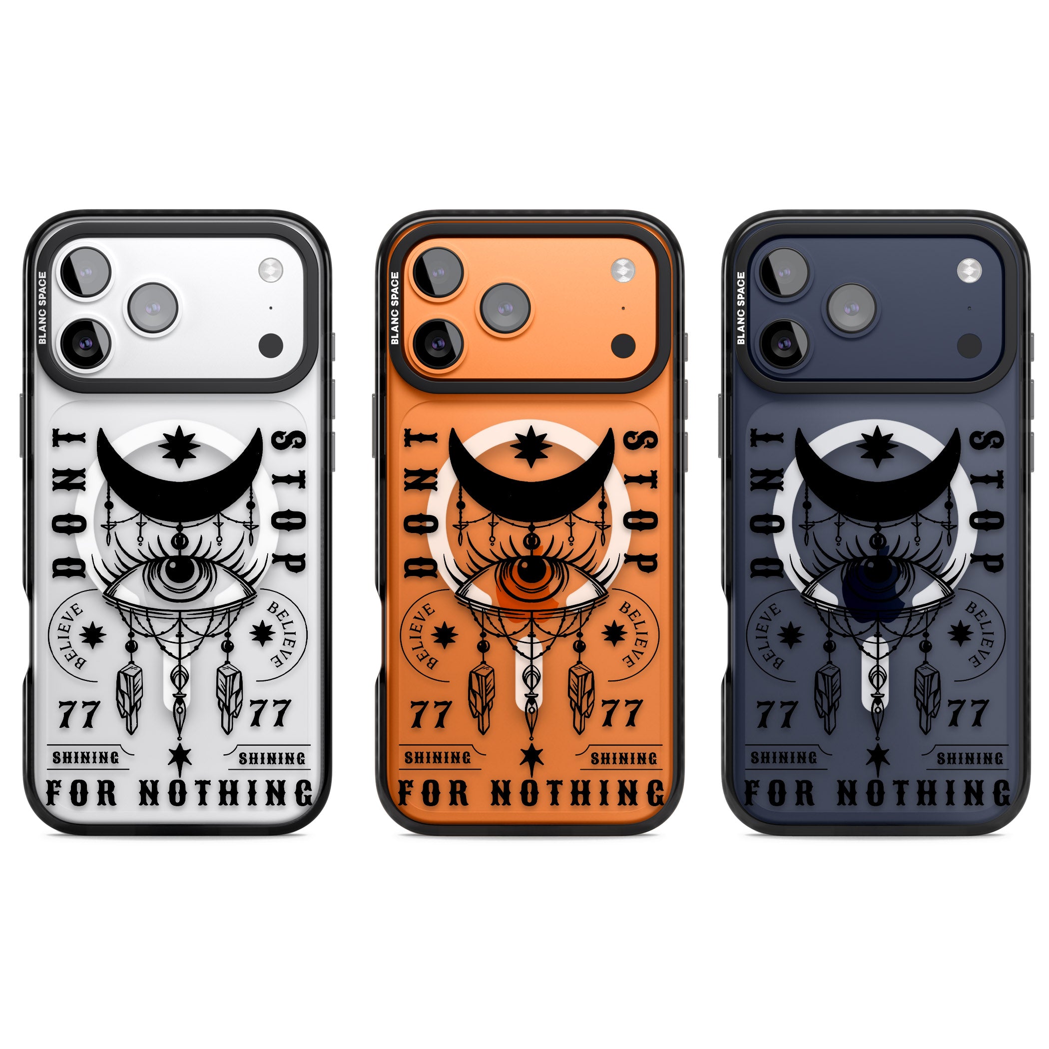 Dont Stop For Nothing iPhone 17 Pro Impact Pro Black Phone Case APT Impact Protection