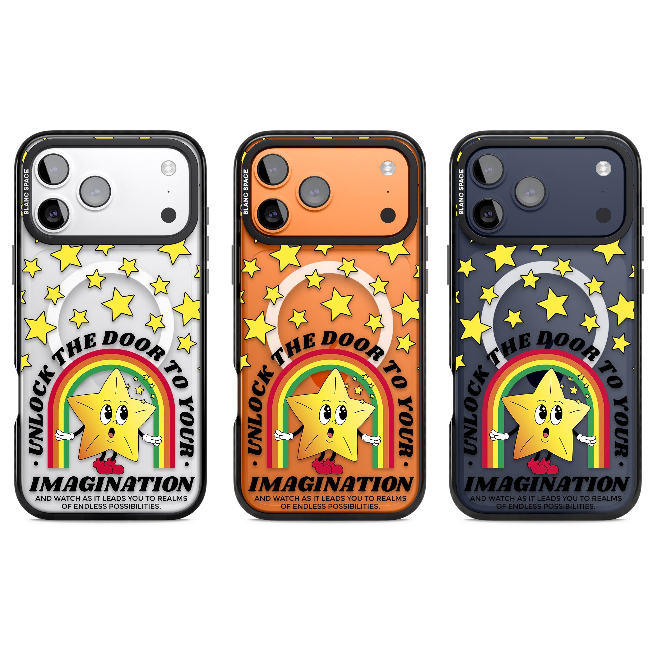 Imagination iPhone 17 Pro Impact Pro Black Phone Case APT Impact Protection