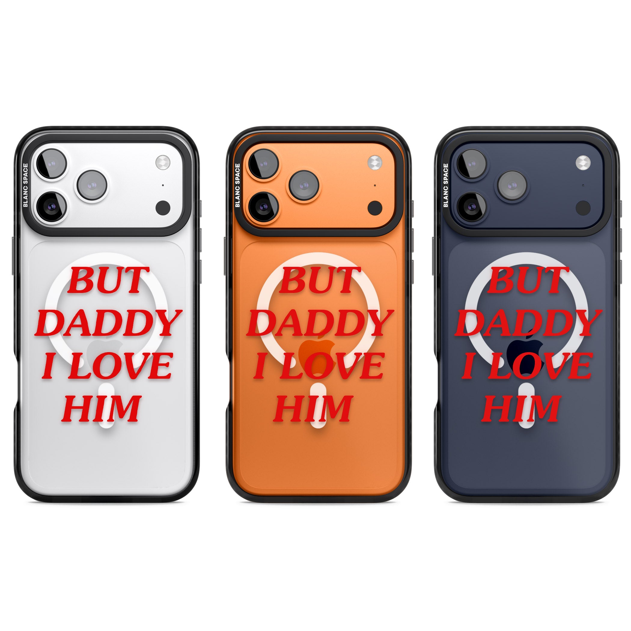 But Daddy I Love Him iPhone 17 Pro Impact Pro Black Phone Case APT Impact Protection