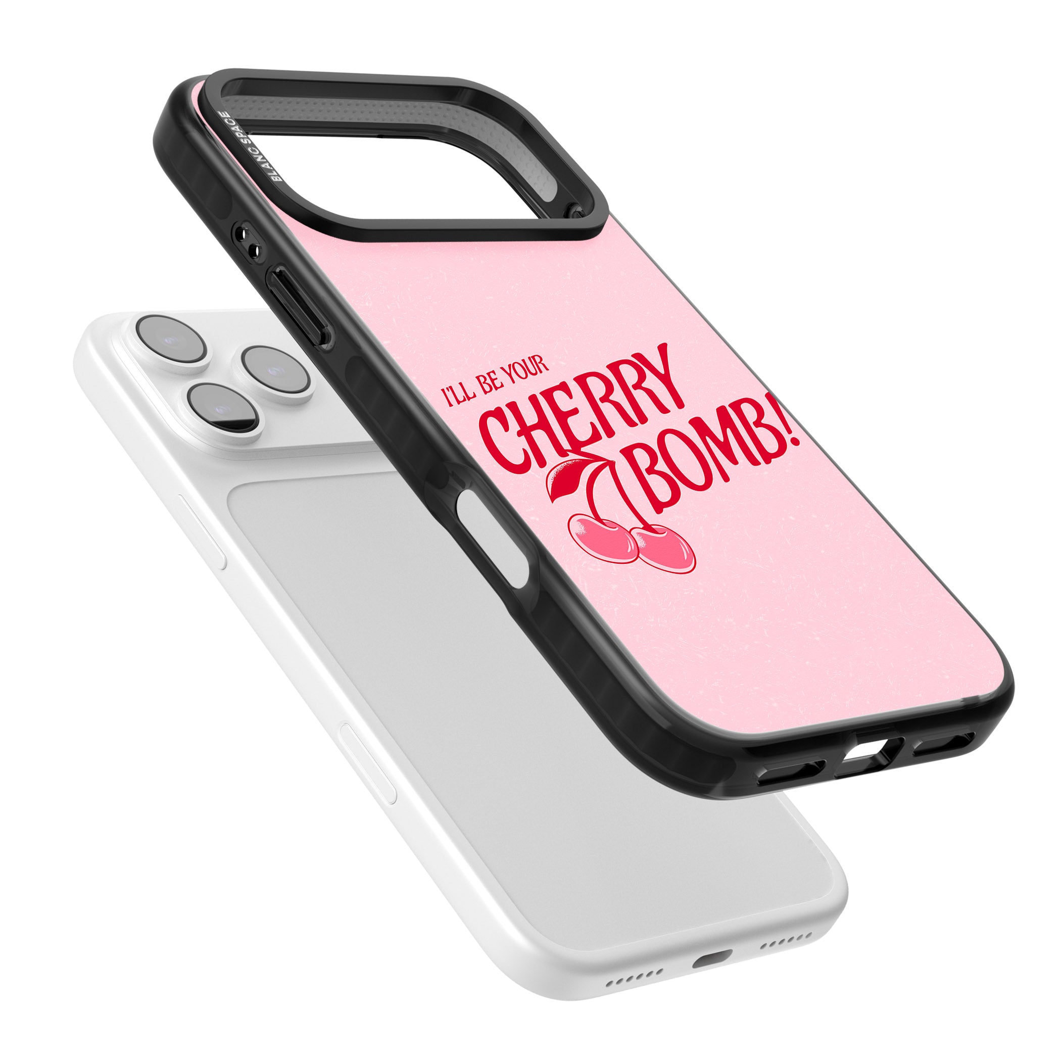 Your Cherry Bomb iPhone 17 Pro Impact Pro Black Phone Case Colours