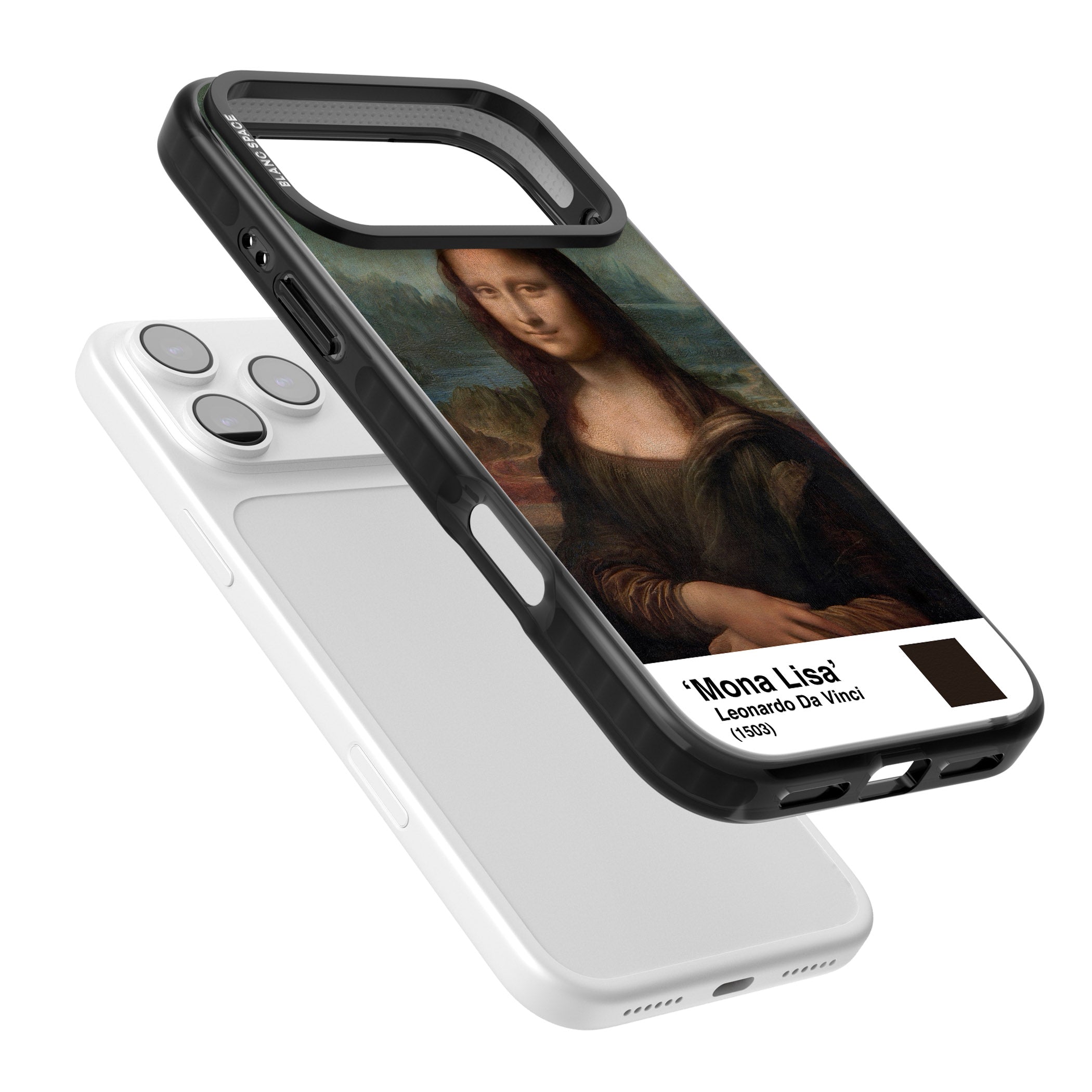 Mona Lisa iPhone 17 Pro Impact Pro Black Phone Case Colours