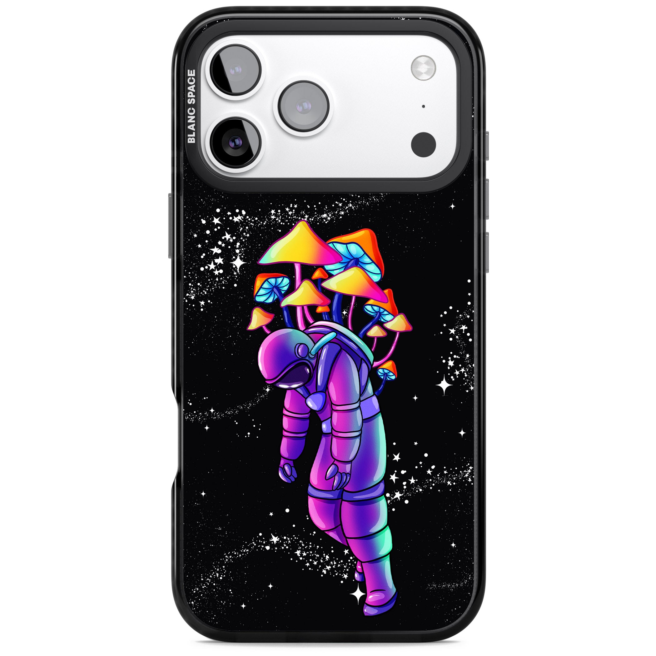Space Mutation iPhone 17 Pro Impact Pro Black Phone Case
